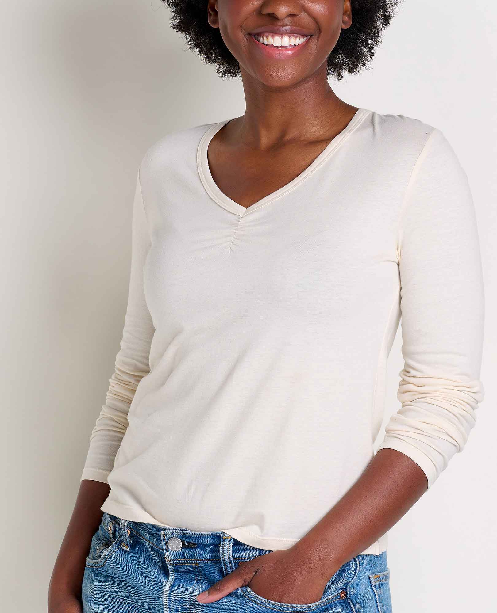 Rose Long Sleeve Tee - Coyean