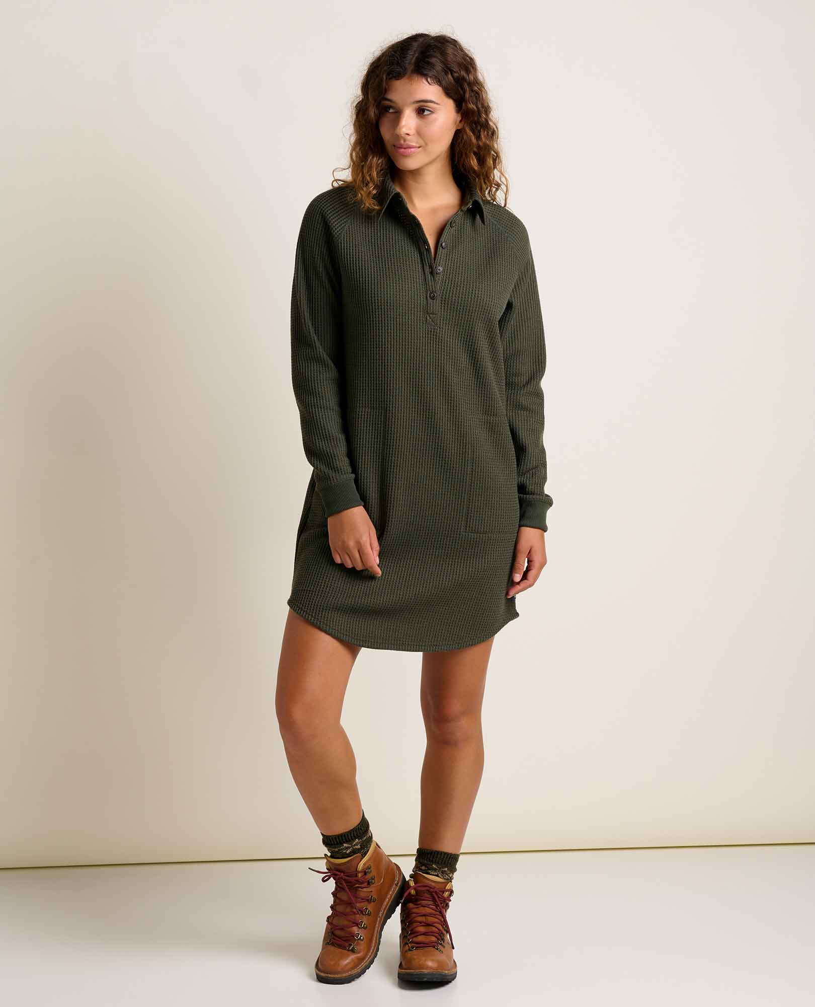 Bitterroot Henley Dress - Coyean