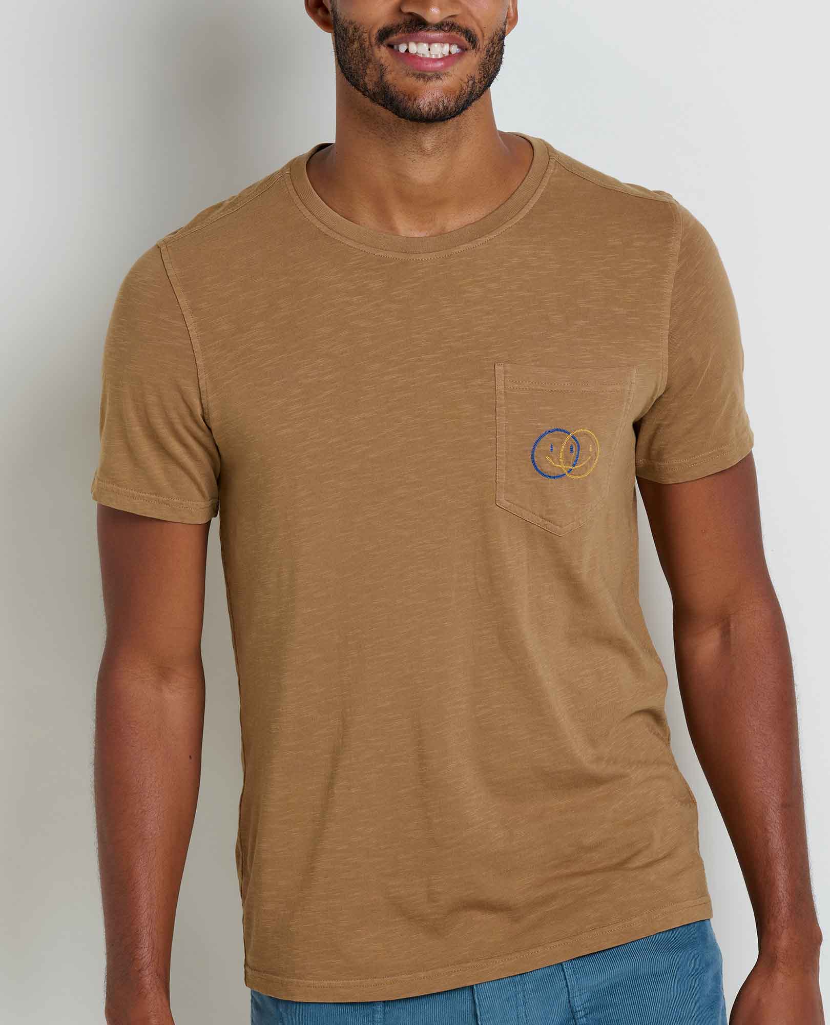 Men's Primo Embroidered Crew - Coyean