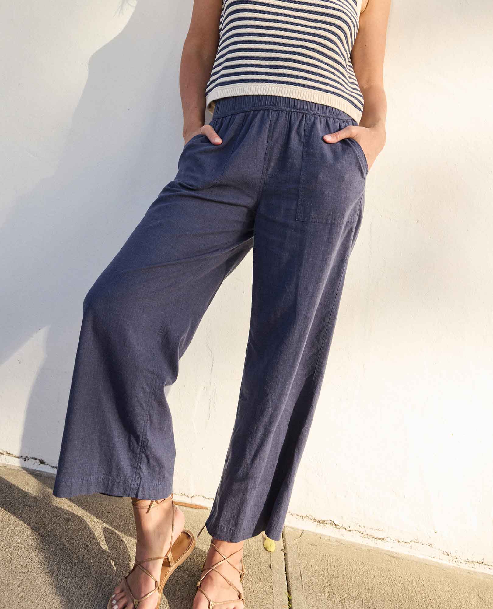 Taj Hemp Wide Leg Pant - Coyean