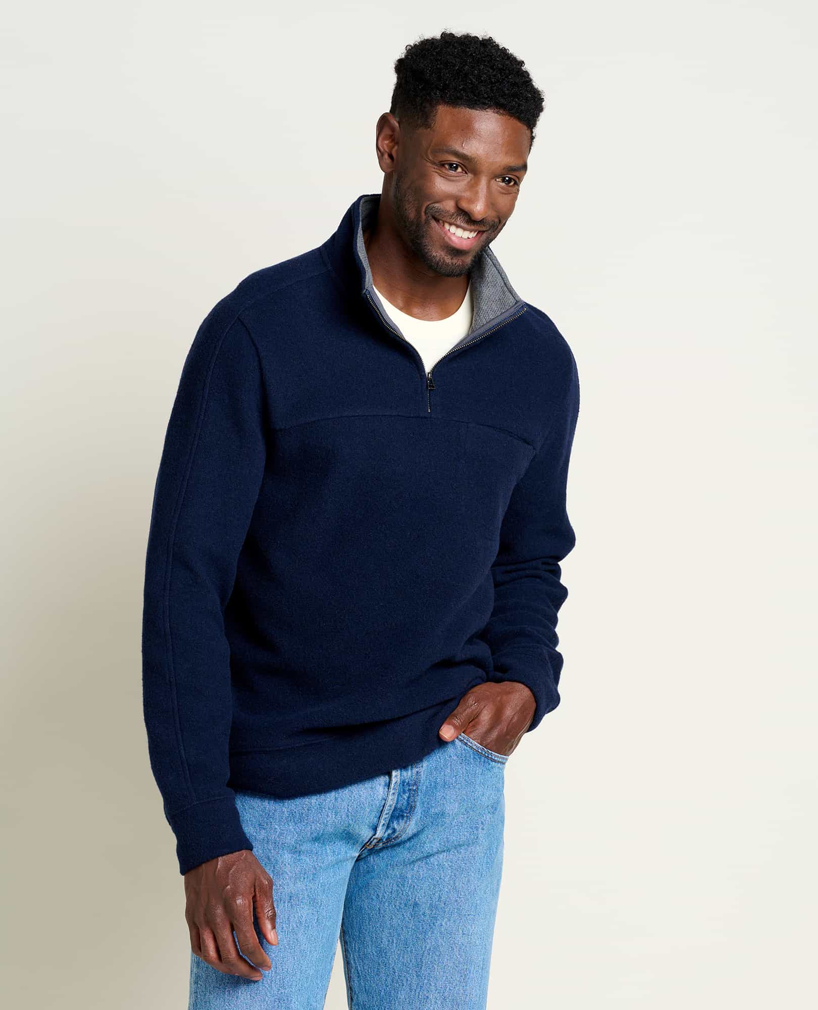 Kennicott Quarter Zip Sweater - Coyean