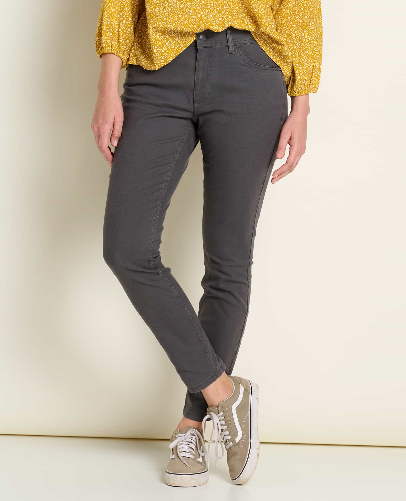 Earthworks 5 Pocket Skinny Pant - Coyean