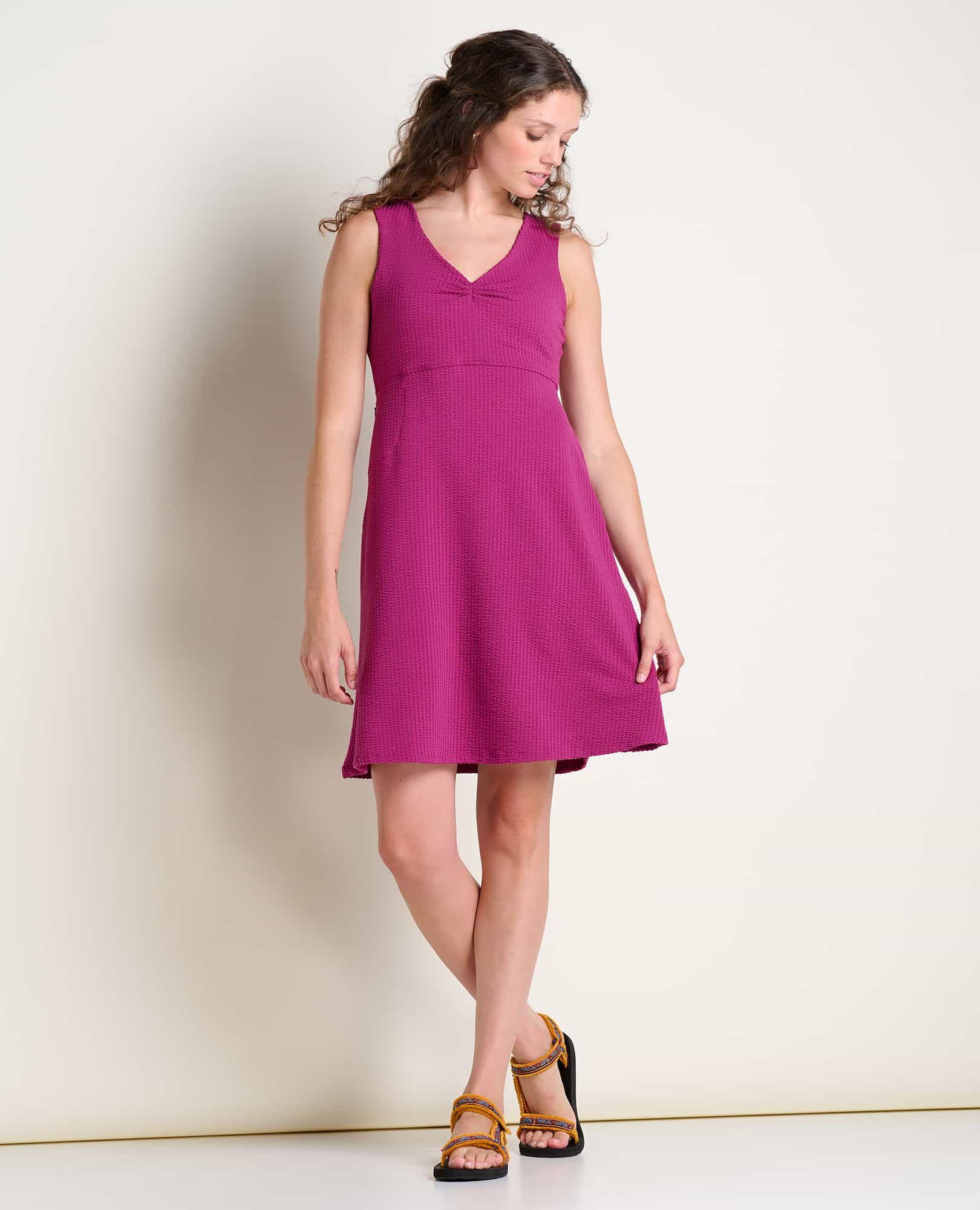 Rosemarie Sleeveless Dress - Coyean