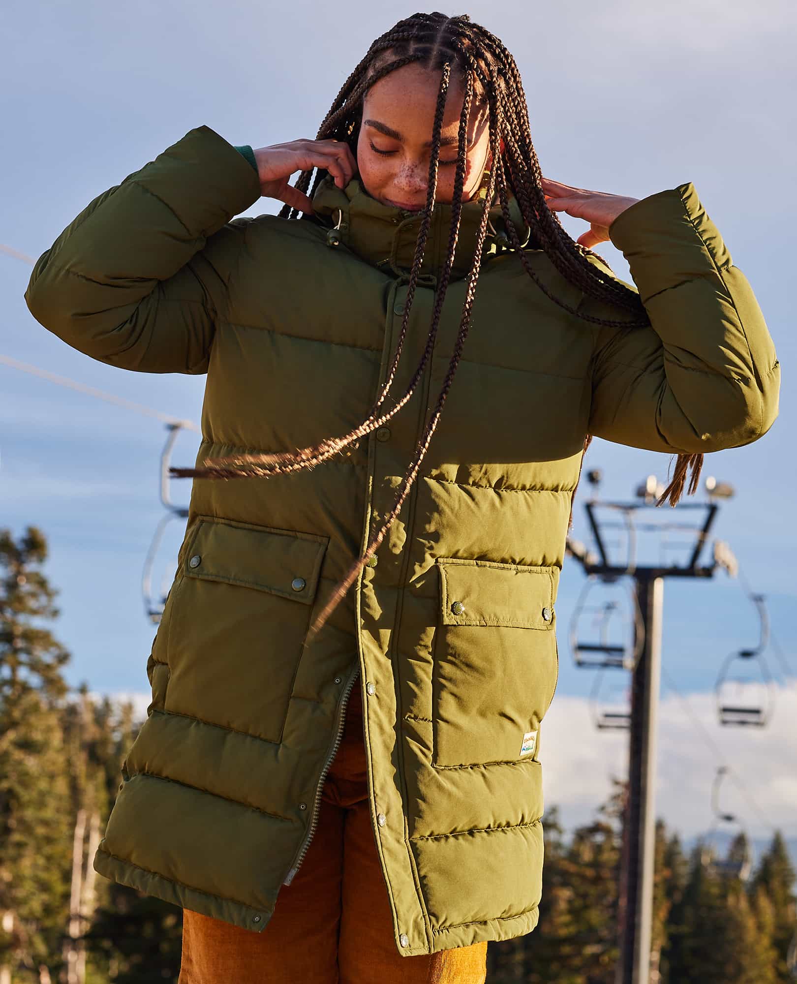 Spruce Wood Parka - Coyean