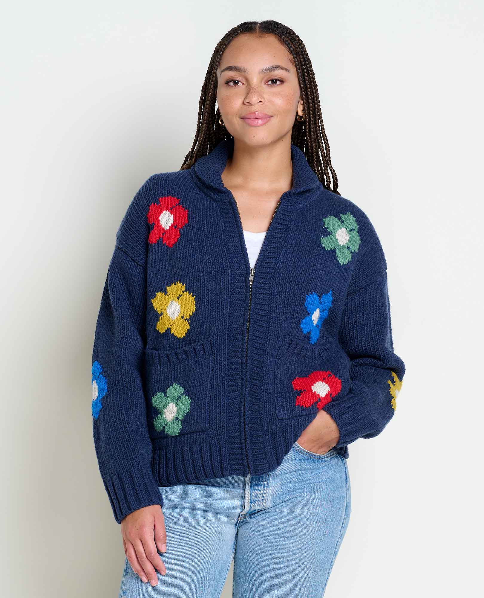 Nitsa Zip Cardigan - Coyean