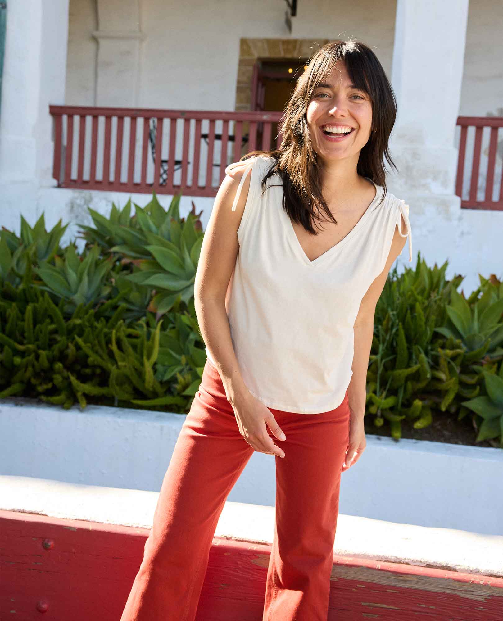 Anza Cinch Tank - Coyean