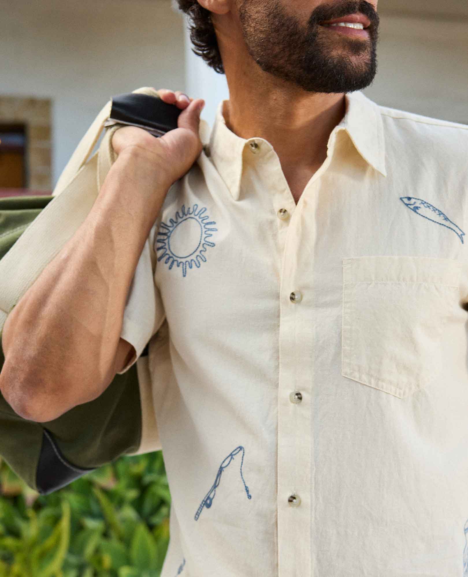 Airscape Shirt Embroidered - Coyean