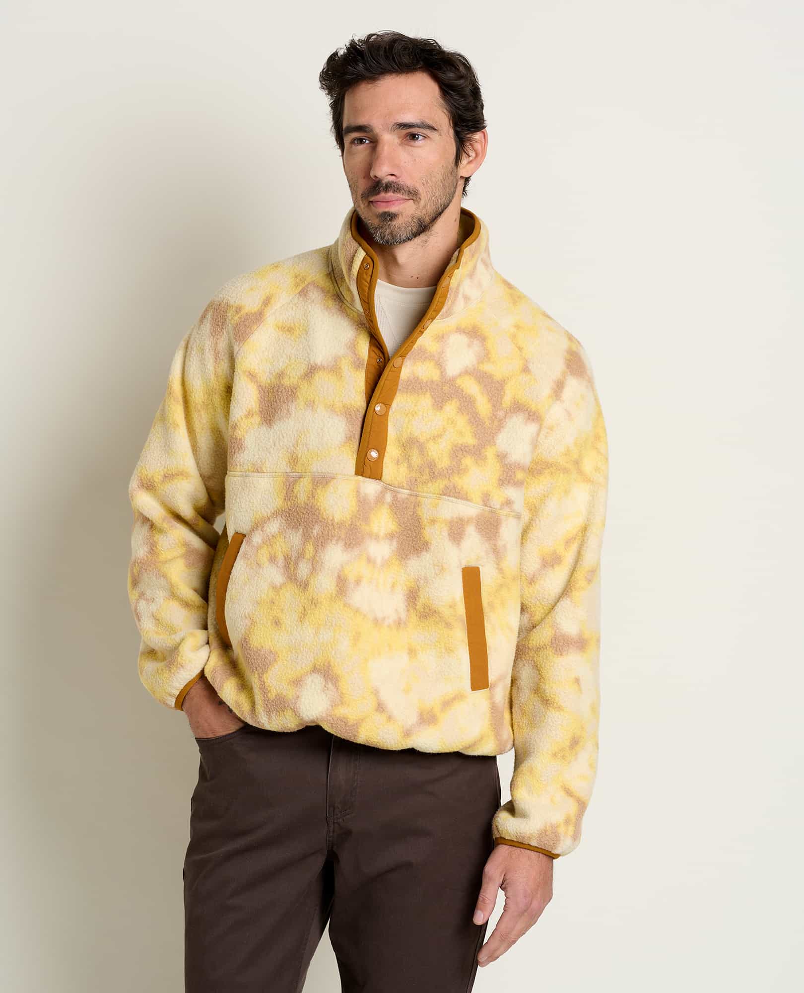 Men's Campo Fleece Pullover - Coyean