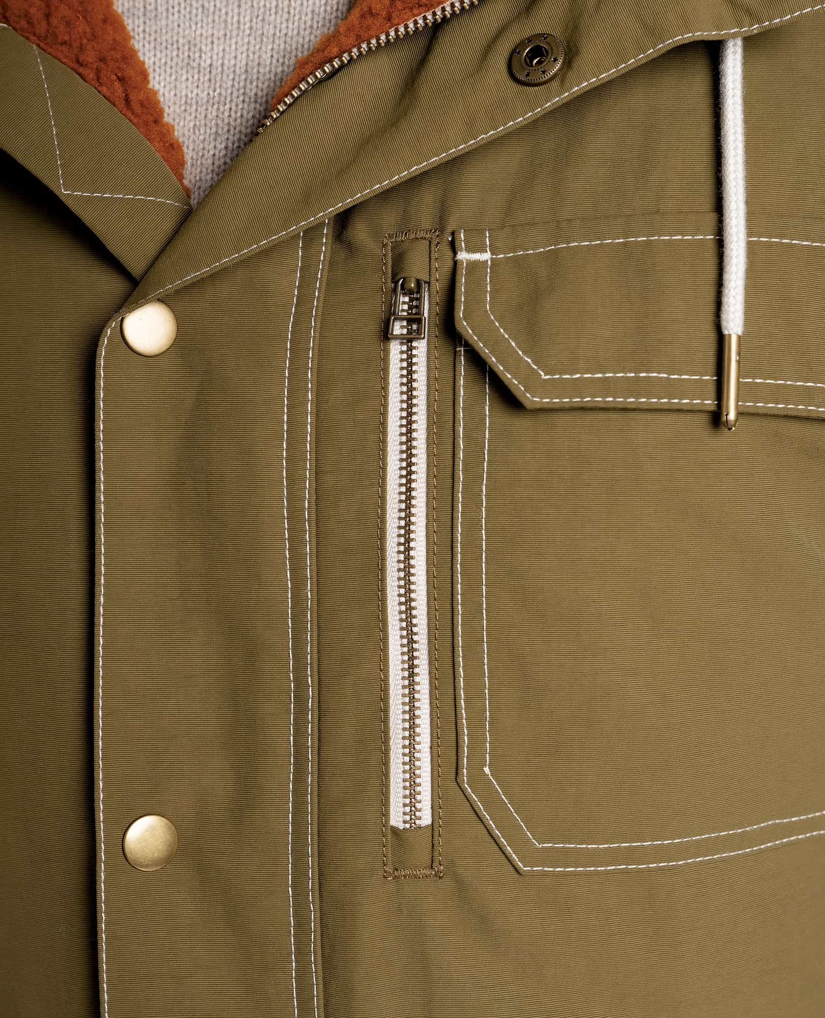 Men's Forester Pass Sherpa Parka - Coyean