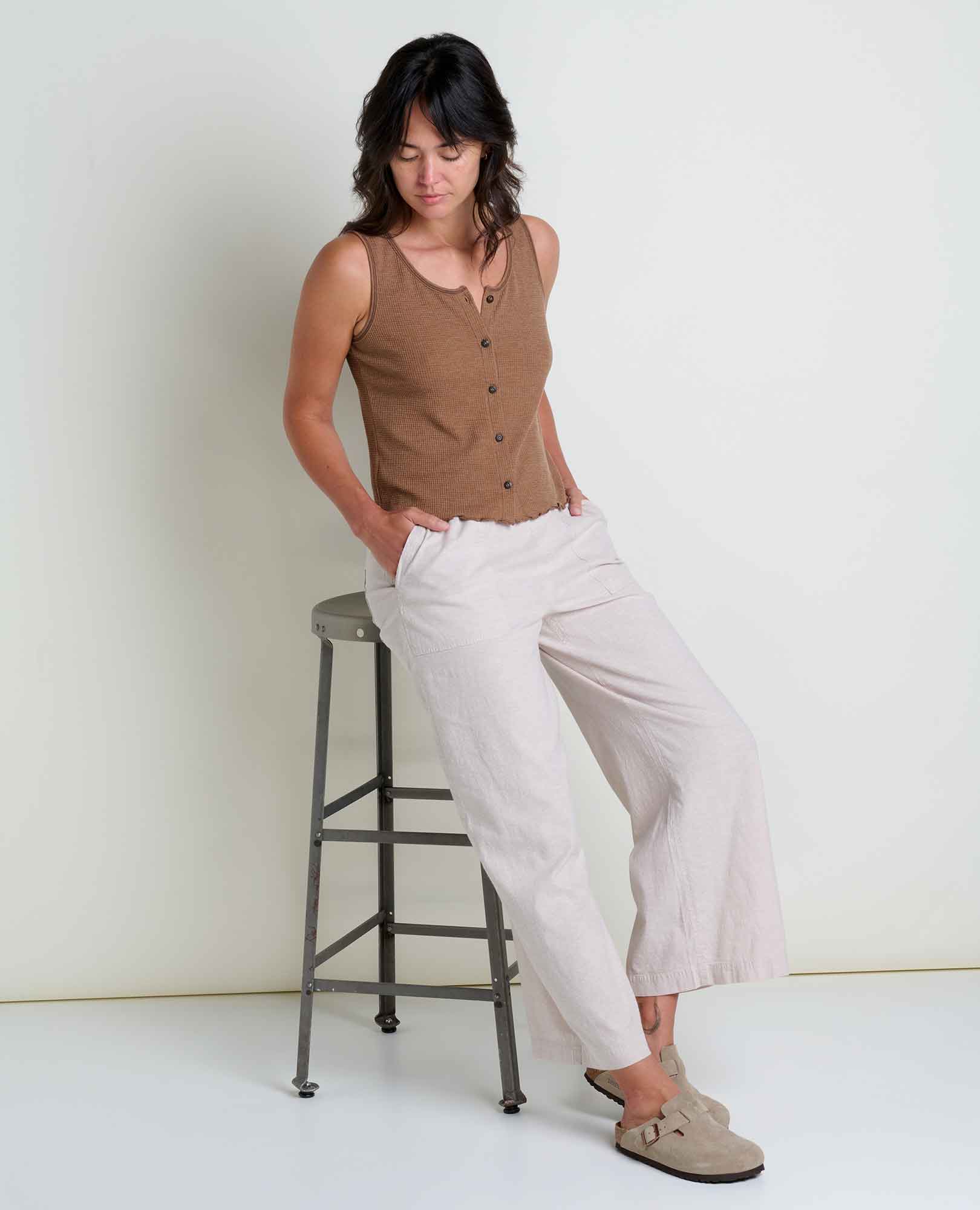 Taj Hemp Wide Leg Pant - Coyean
