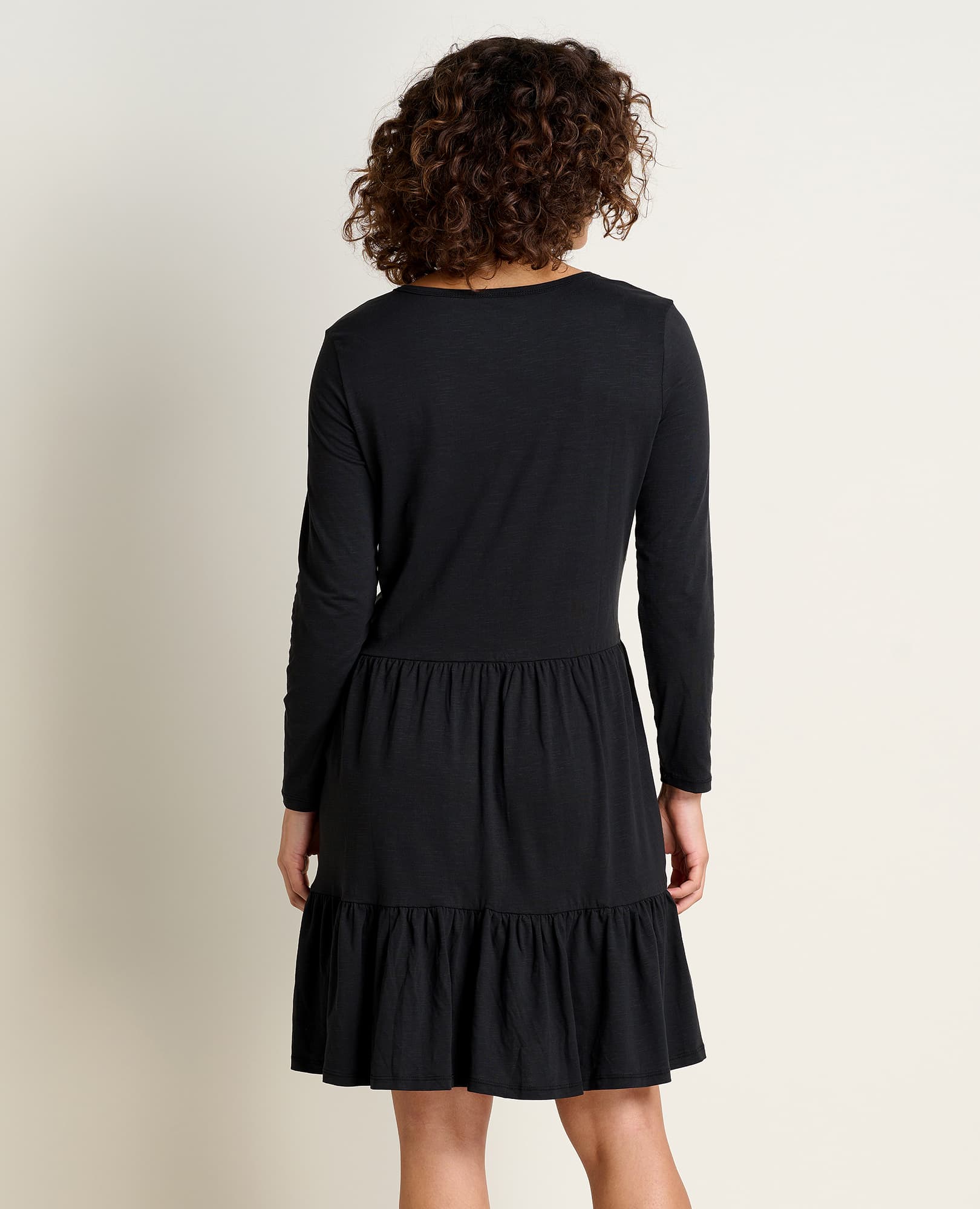 Marley Tiered Long Sleeve Dress - Coyean
