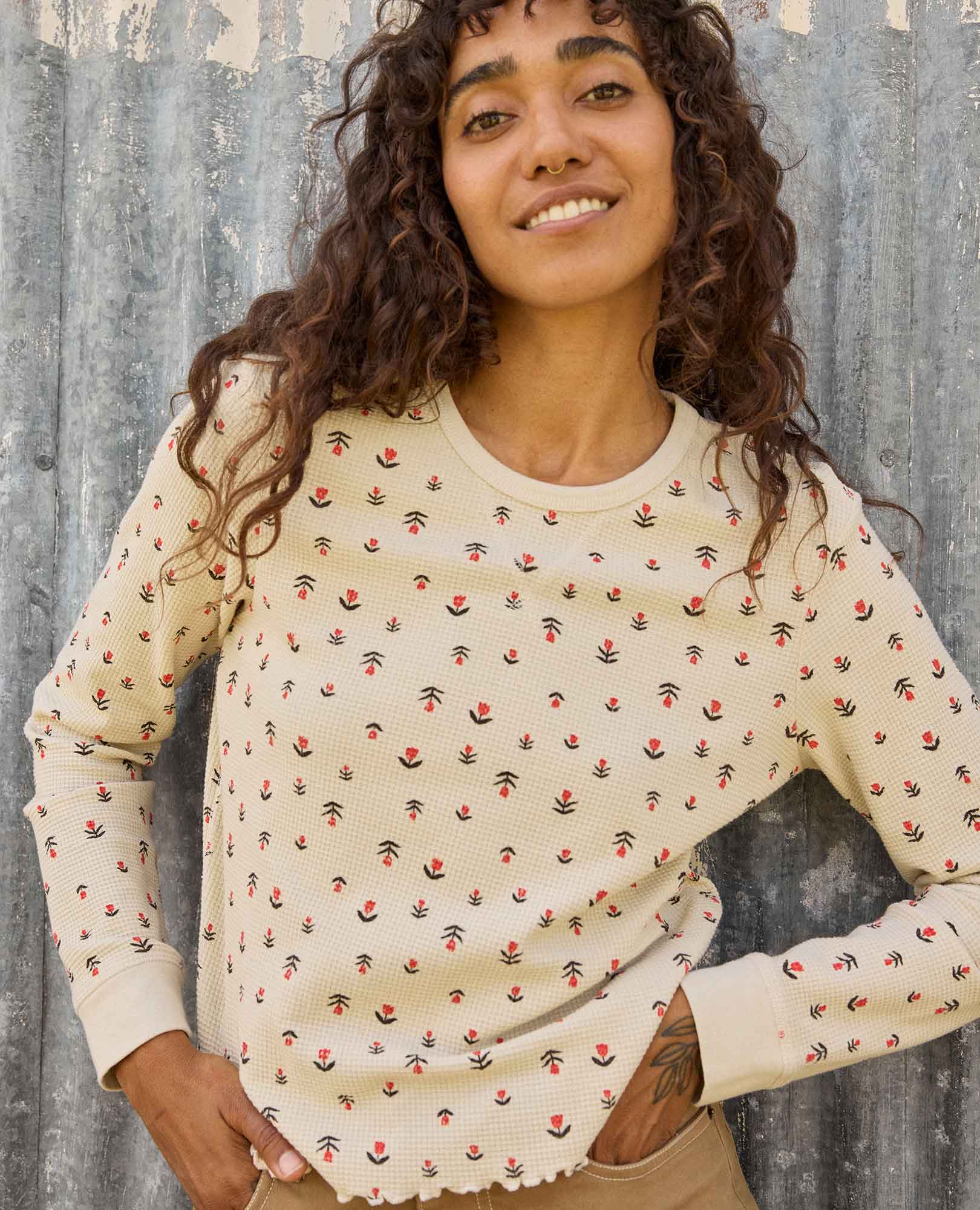 Foothill Long Sleeve Crew - Coyean