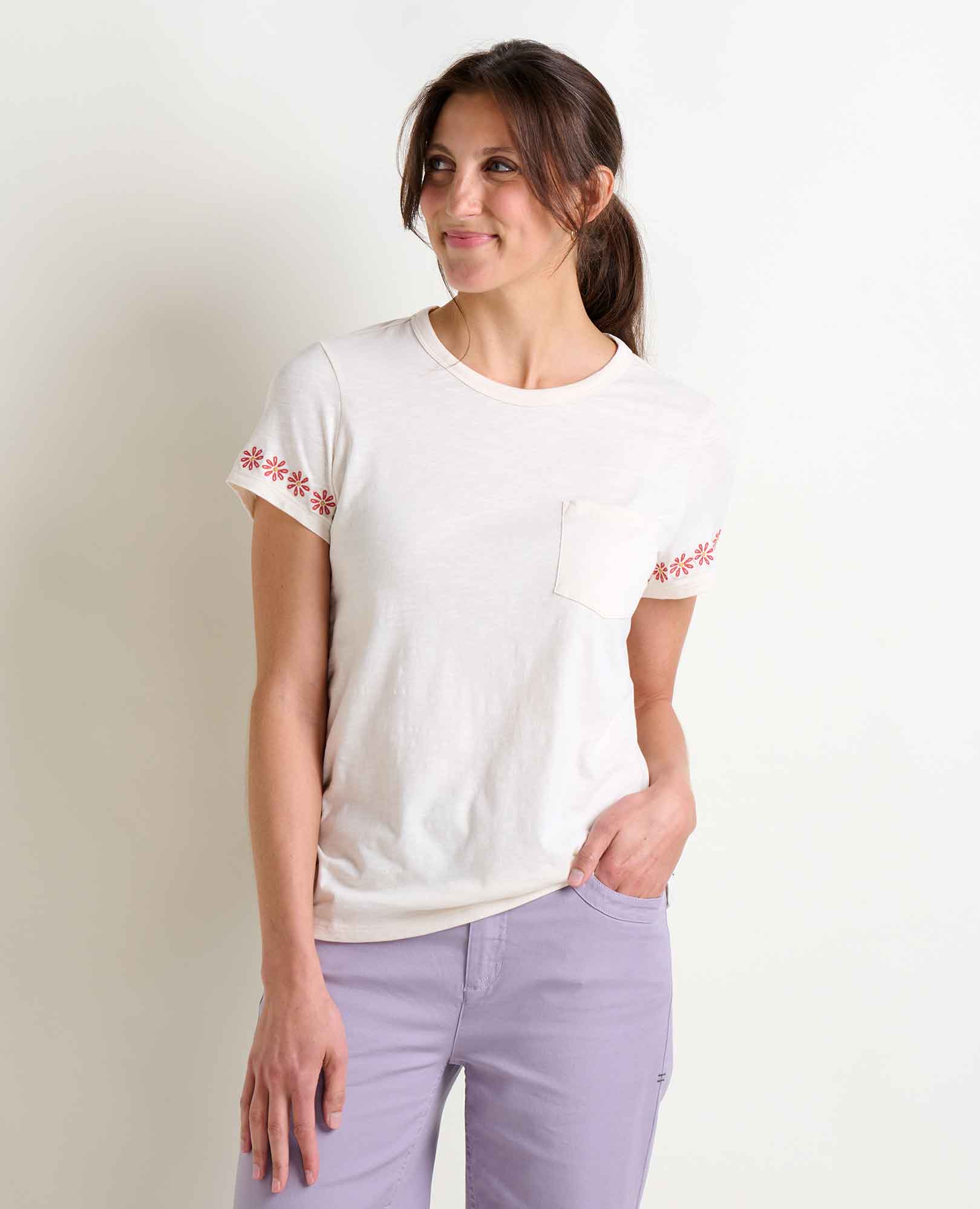 Women's Primo Crew Embroidered - Coyean