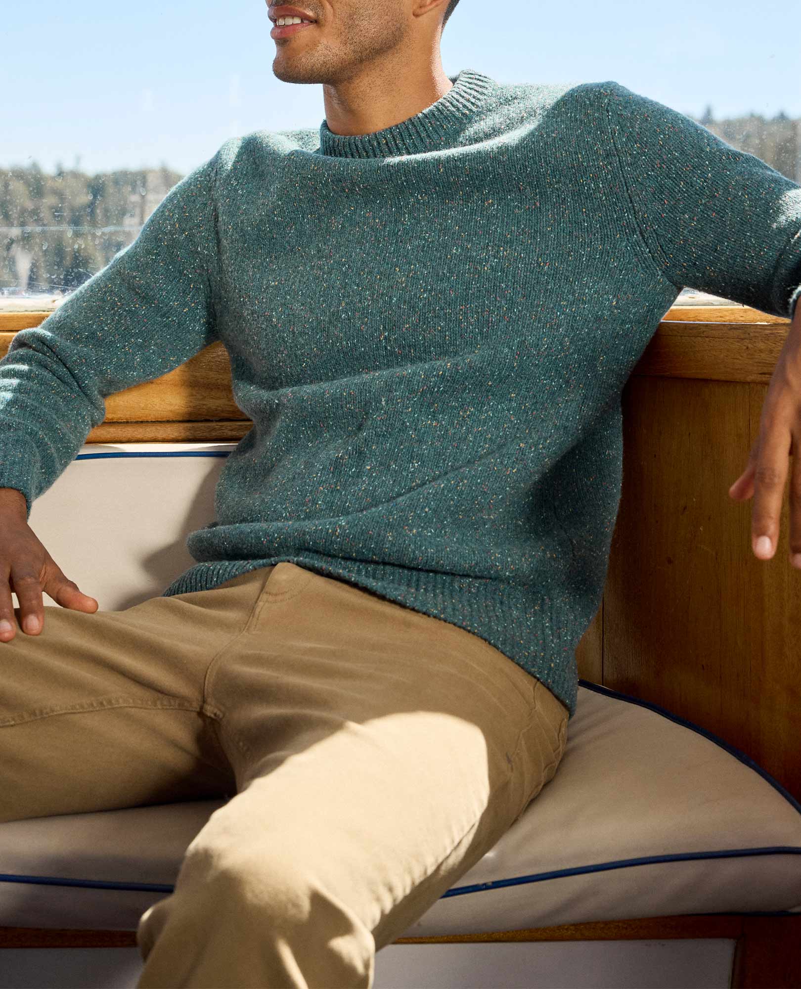 Men's Wilde Crew Sweater - Coyean