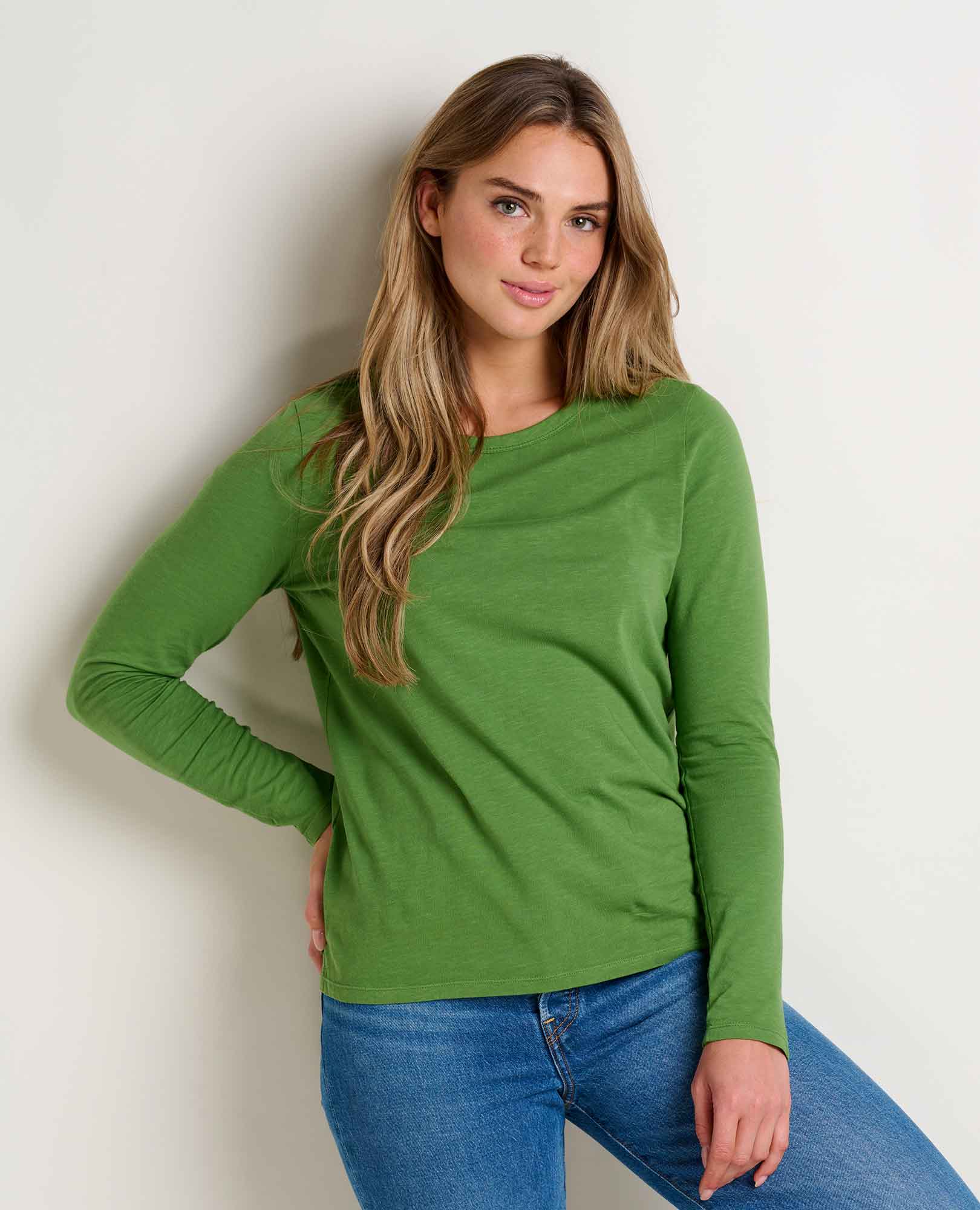 Women's Primo Long Sleeve Crew - Coyean