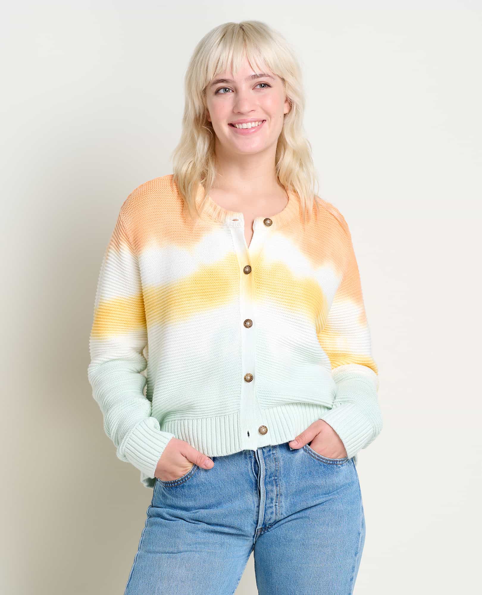 Bianca Crew Cardigan - Coyean