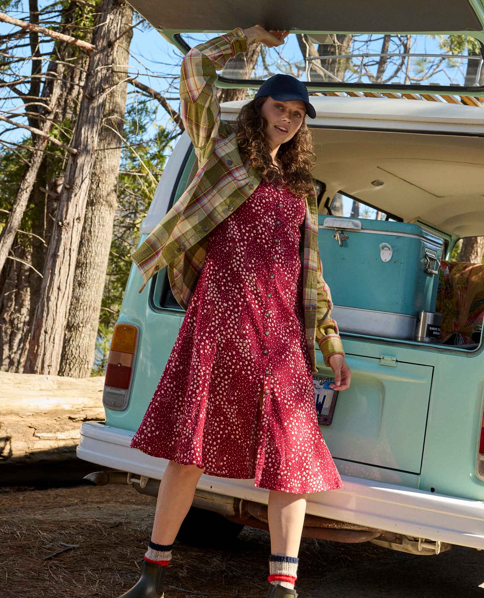 Manzana Paneled Midi Dress - Coyean