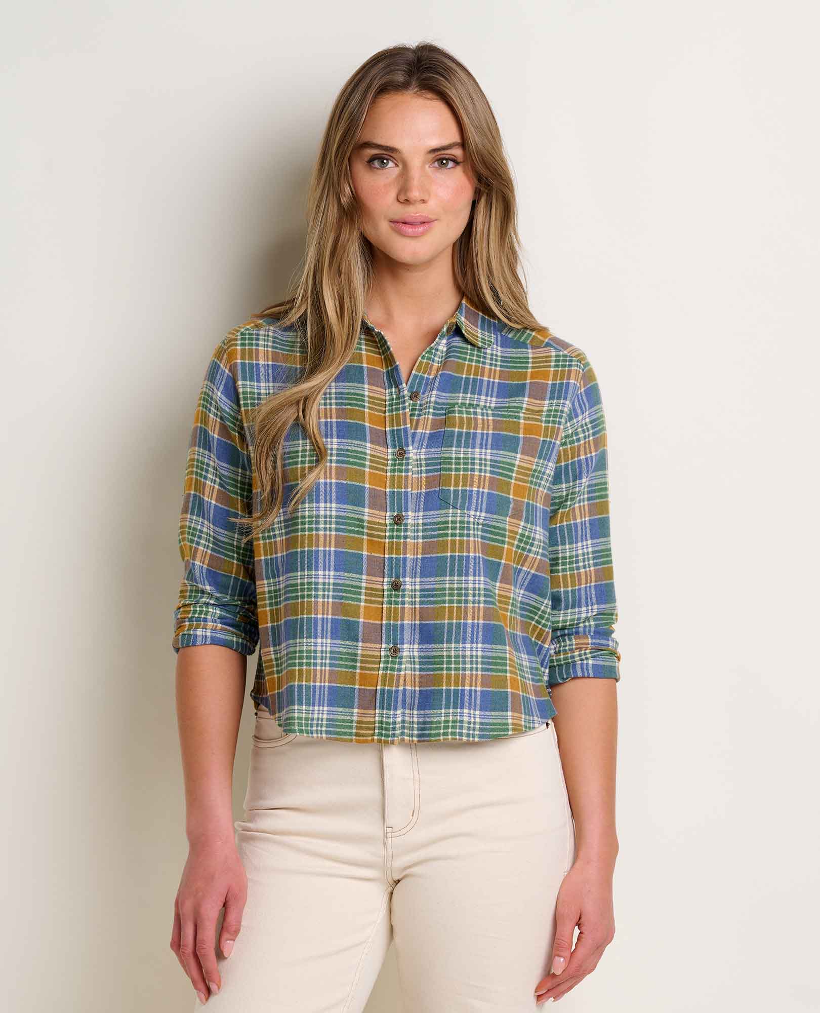 Re-Form Flannel Boxy Shirt - Coyean