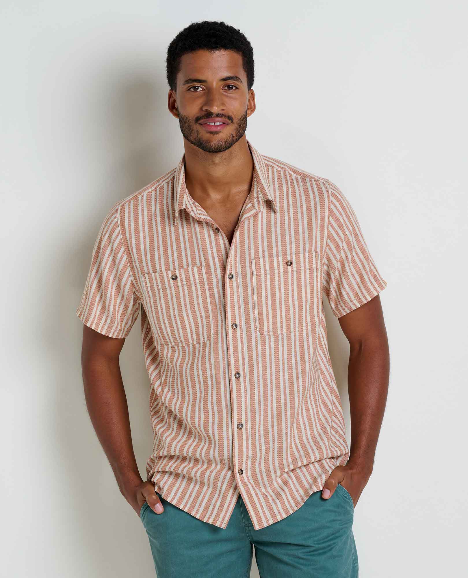 Taj Hemp Short Sleeve Shirt - Coyean