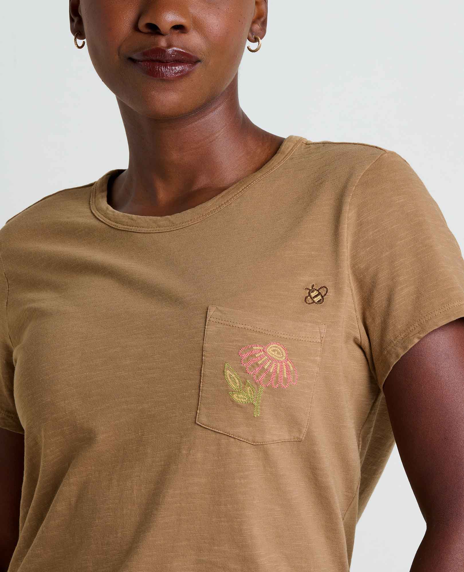 Women's Primo Crew Embroidered - Coyean