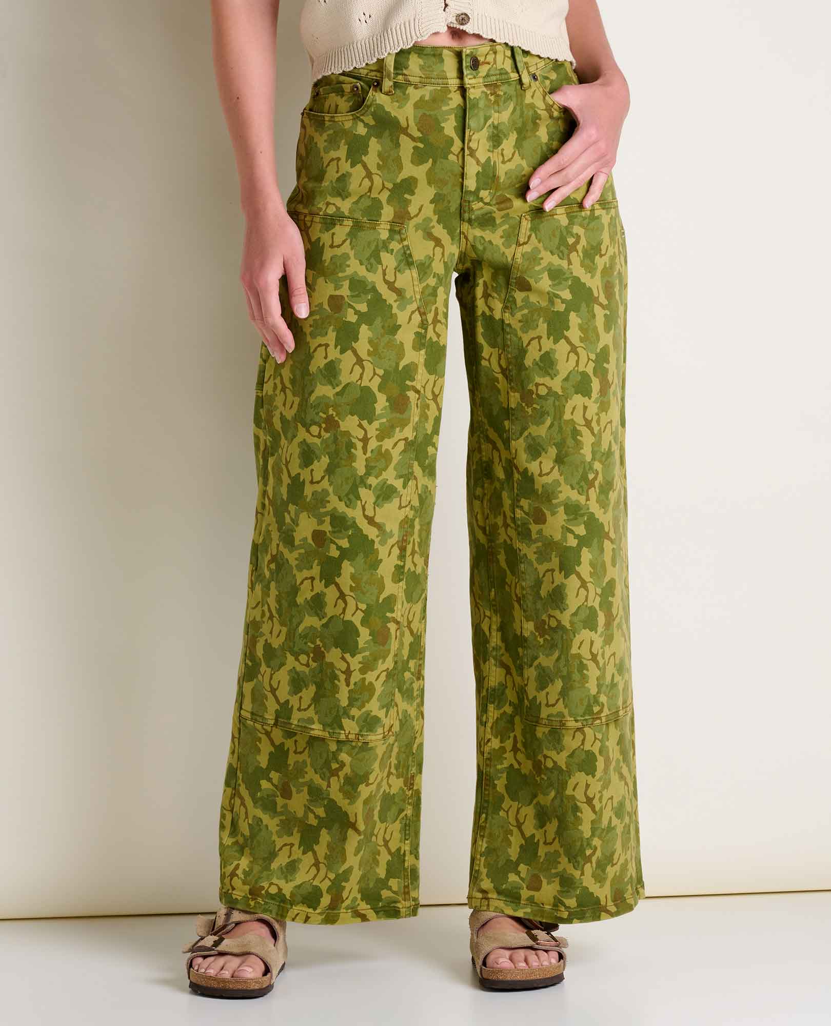 Balsam Wide Leg Utility Pant - Coyean
