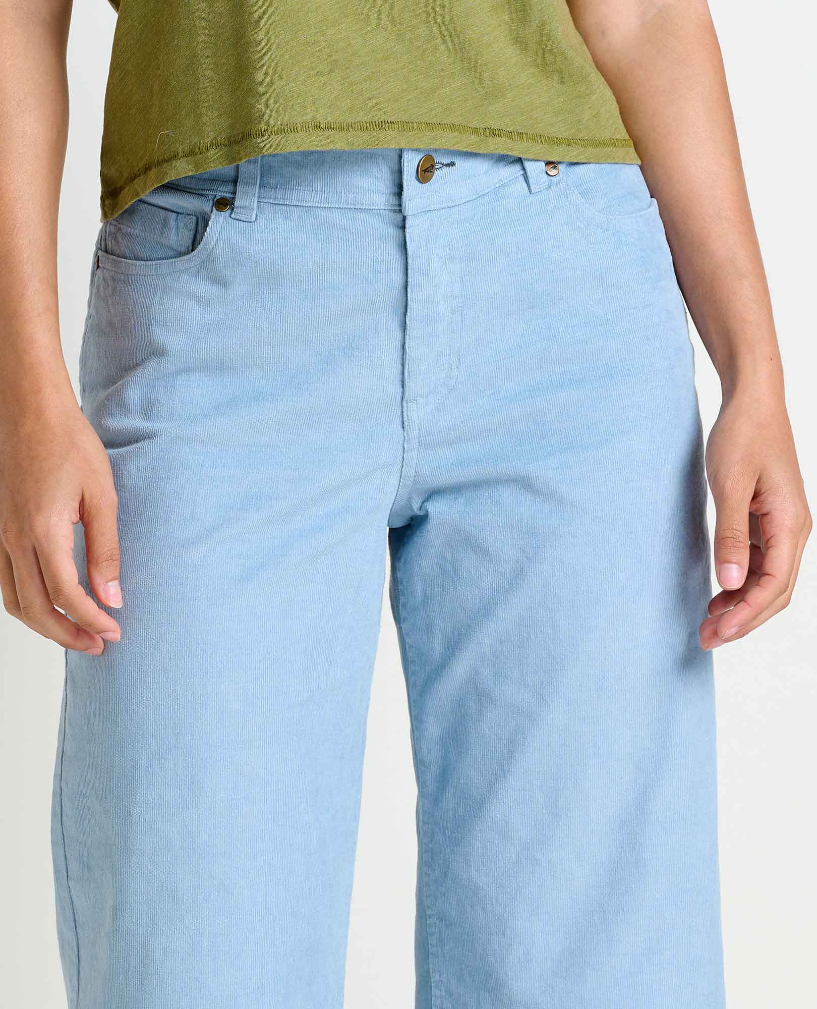 Women's Karuna Cord Wide Leg Pant - Coyean