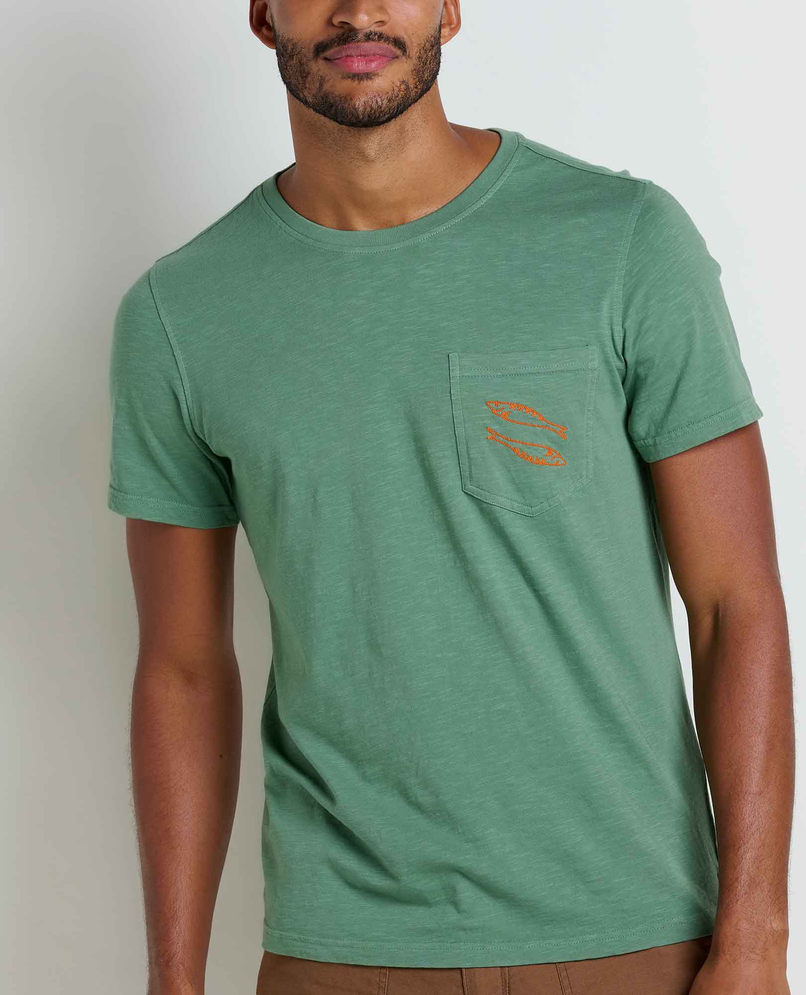 Men's Primo Embroidered Crew - Coyean