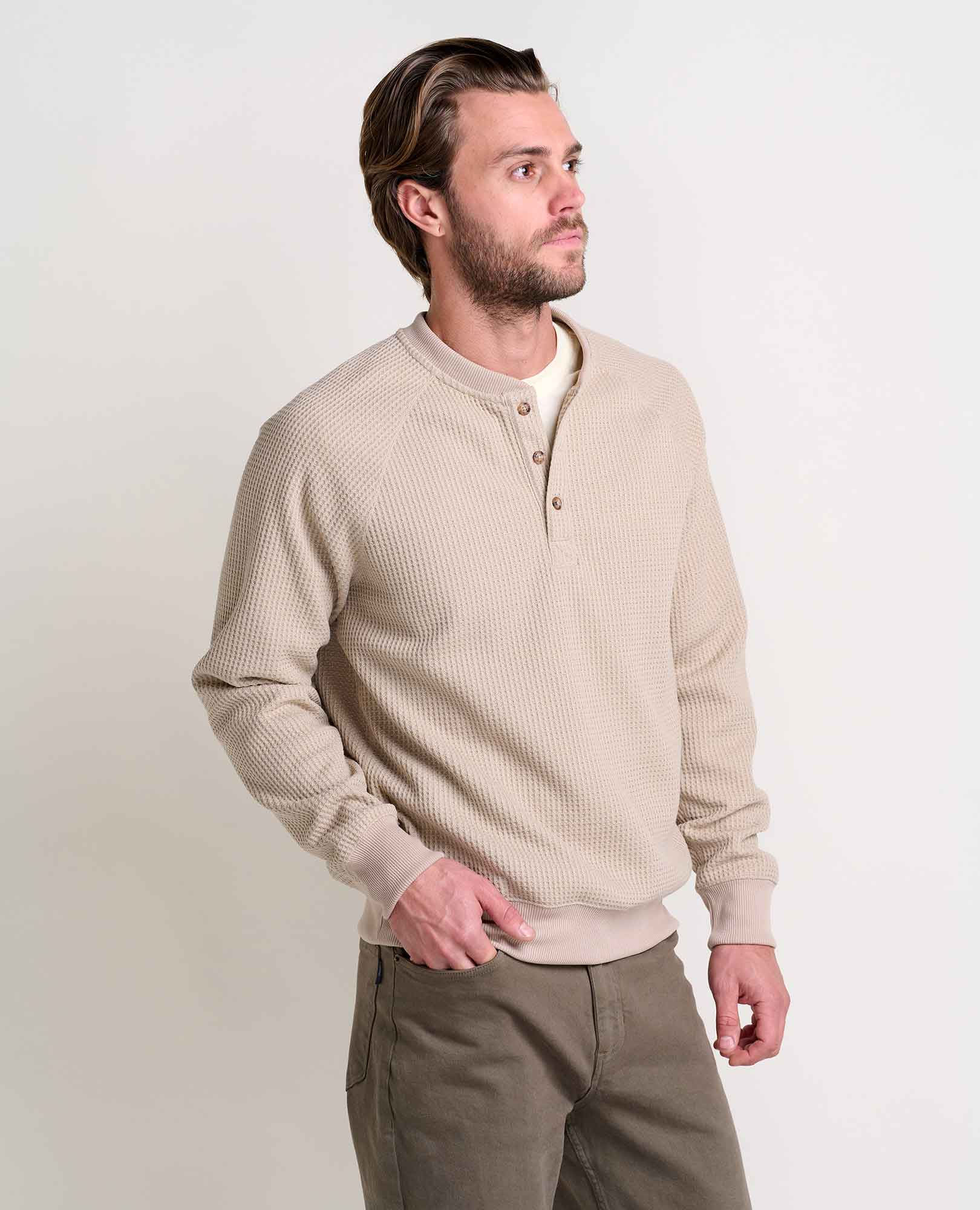 Men's Bitterroot Henley - Coyean