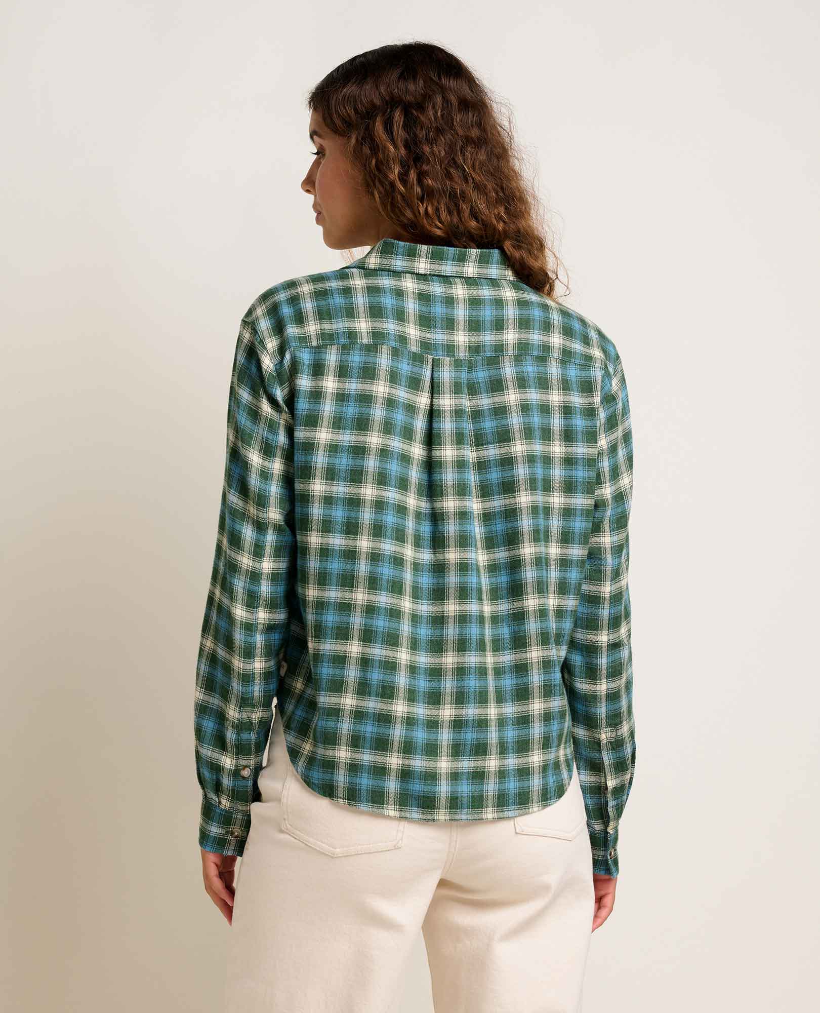 Re-Form Flannel Boxy Shirt - Coyean
