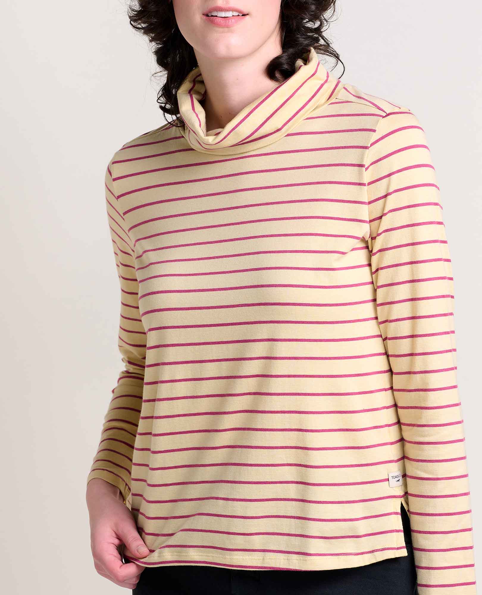 Maisey Long Sleeve T-Neck - Coyean
