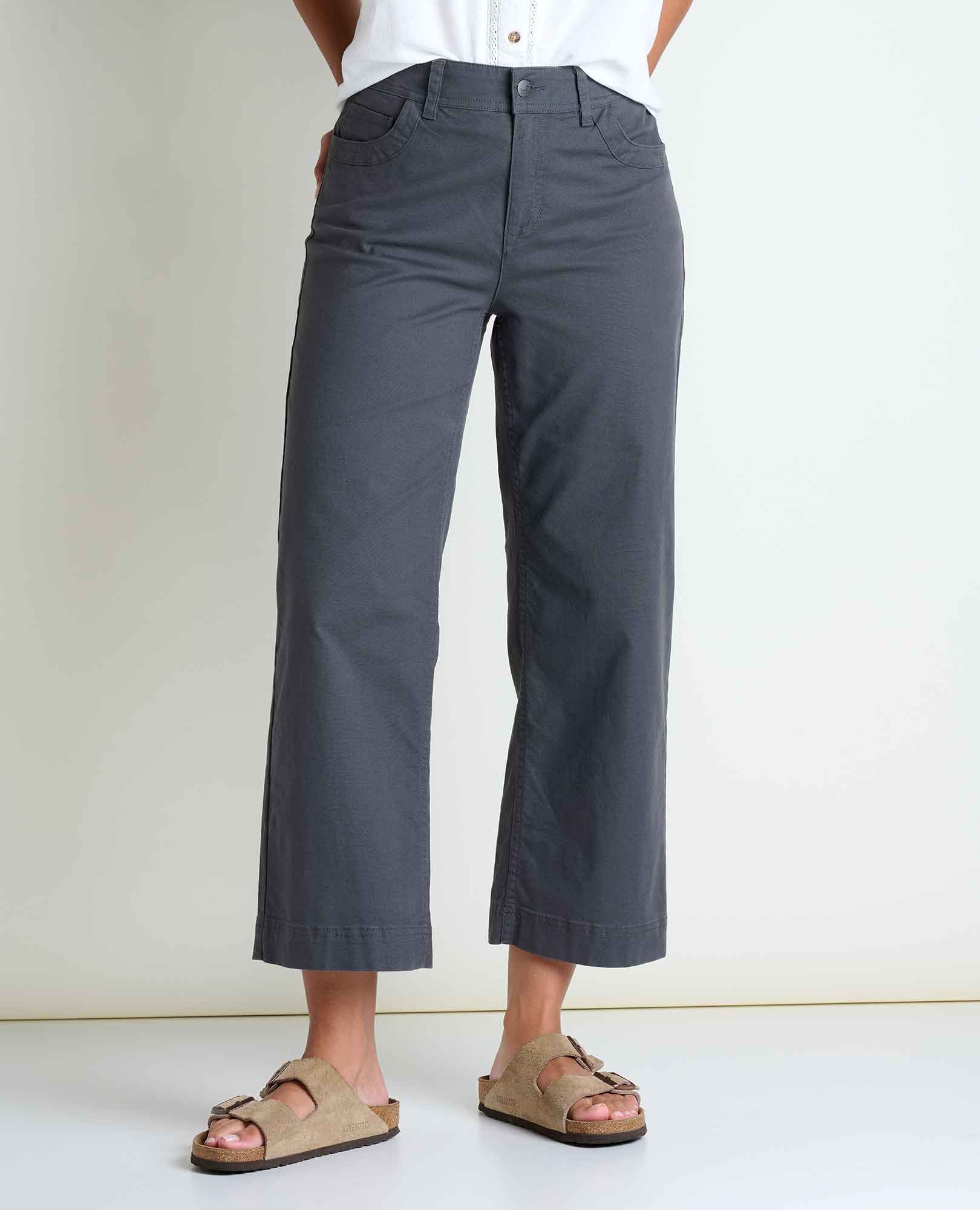 Earthworks Wide Leg Pant - Coyean