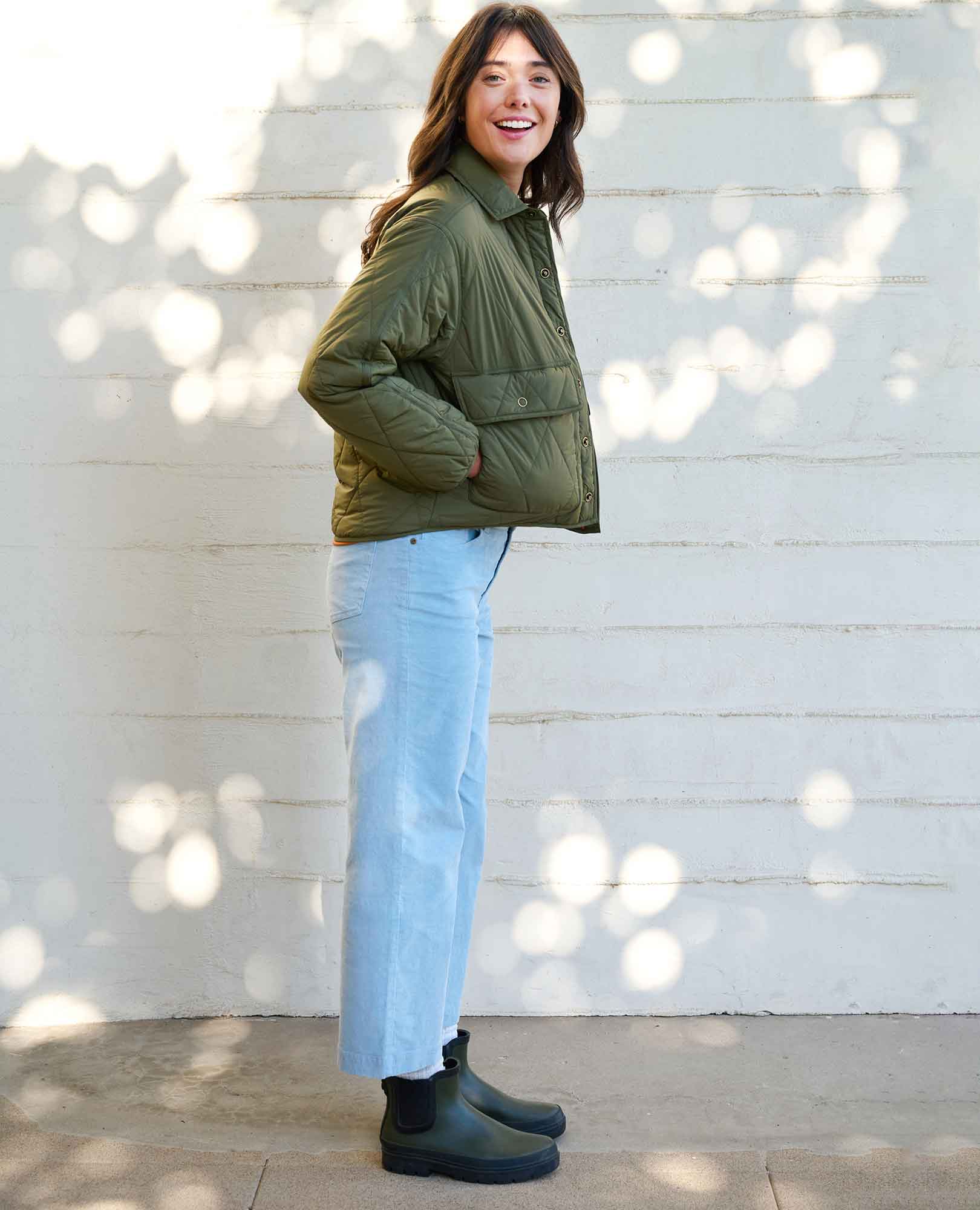 Women's Karuna Cord Wide Leg Pant - Coyean