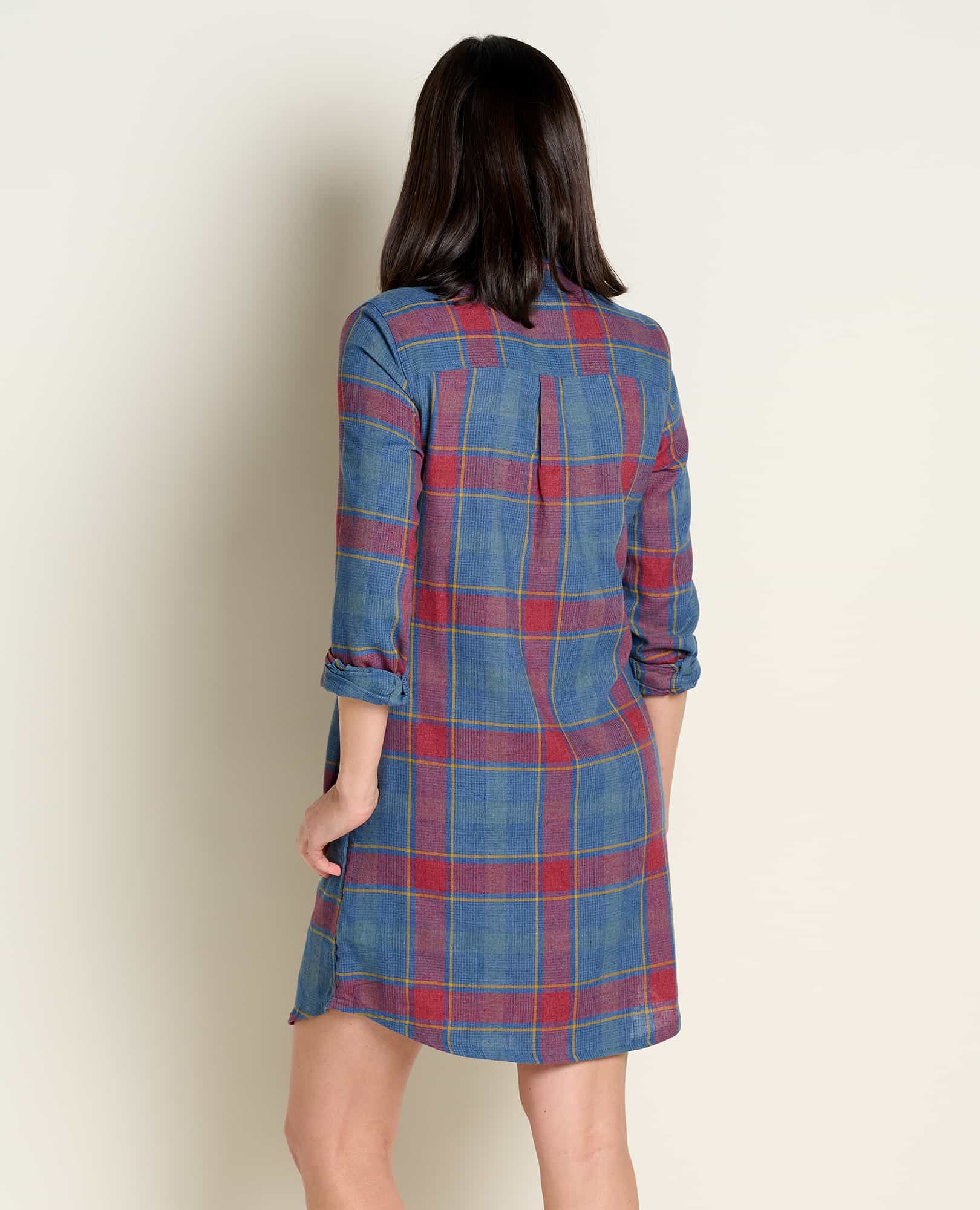 Re-Form Flannel Shirtdress - Coyean