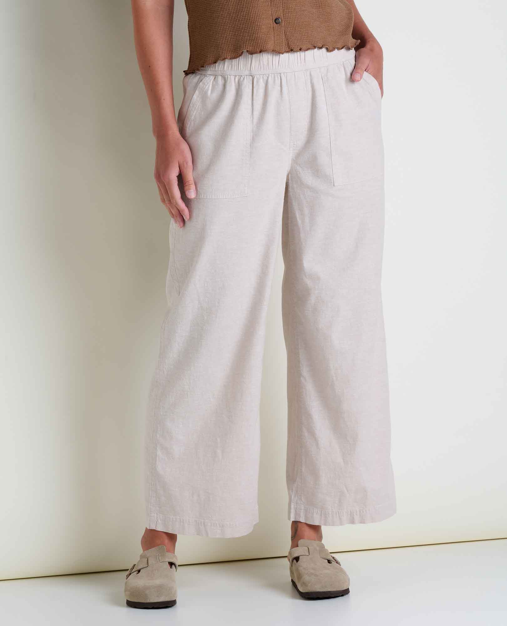 Taj Hemp Wide Leg Pant - Coyean