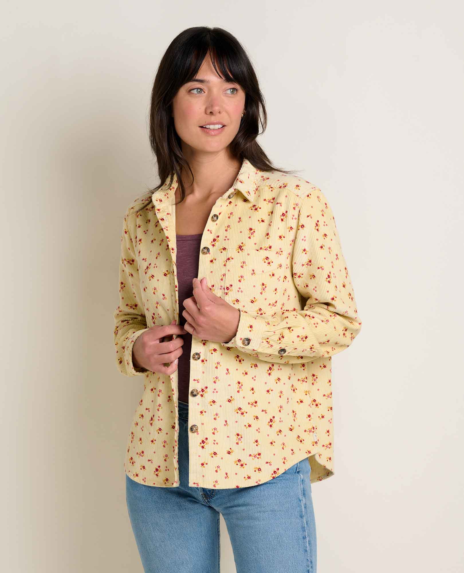 Women's Cascadia Cord Shirt - Coyean