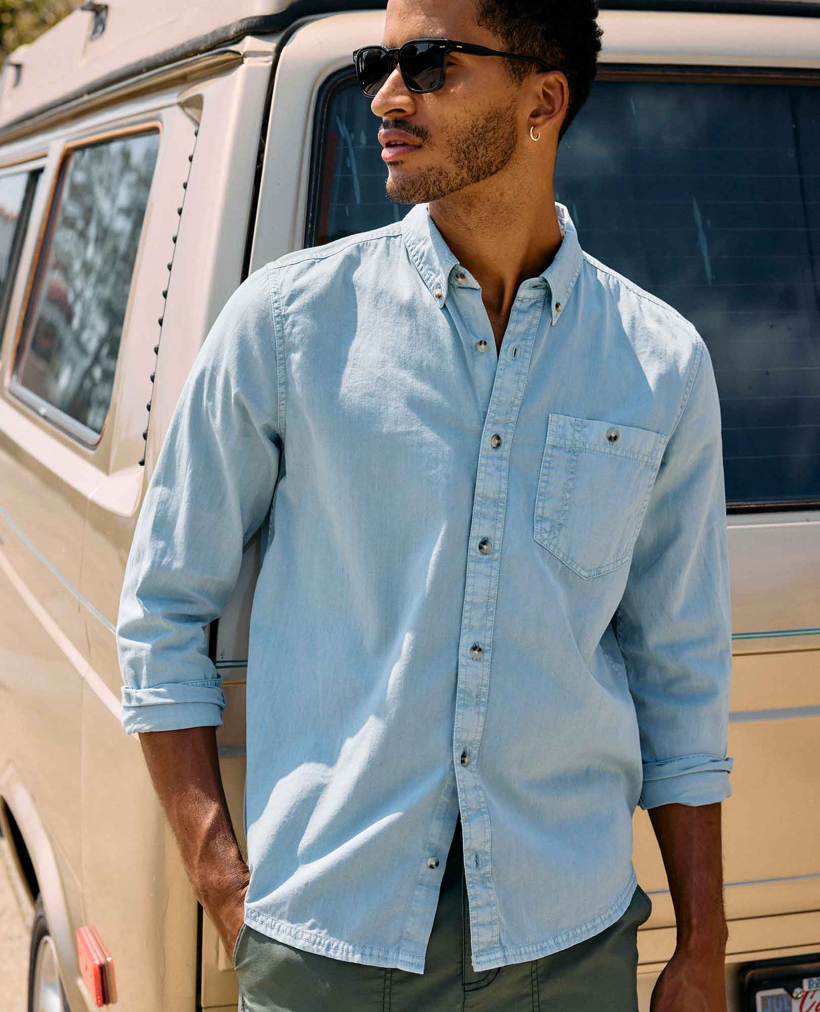 Men's Arroyo Twill Shirt - Coyean