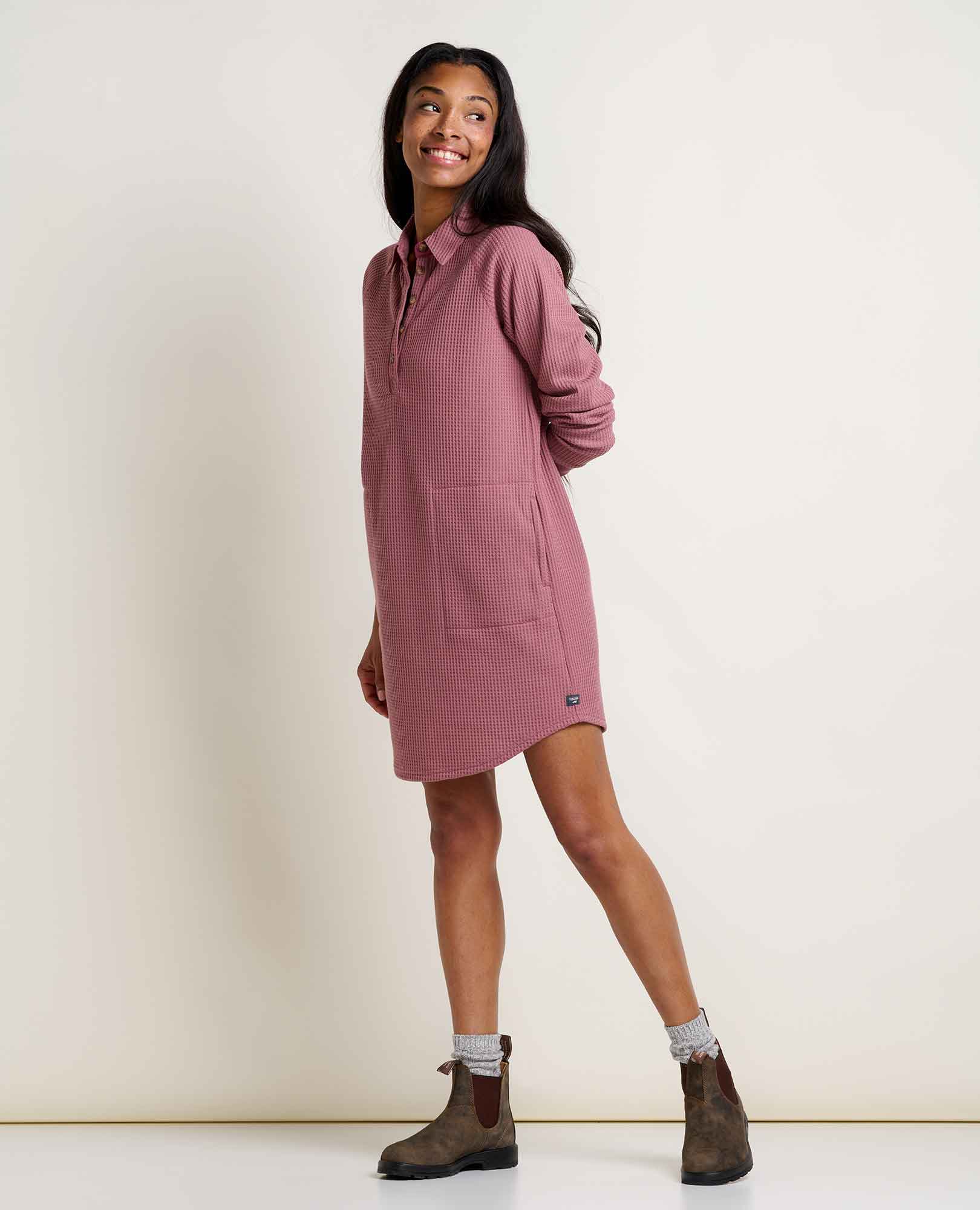 Bitterroot Henley Dress - Coyean