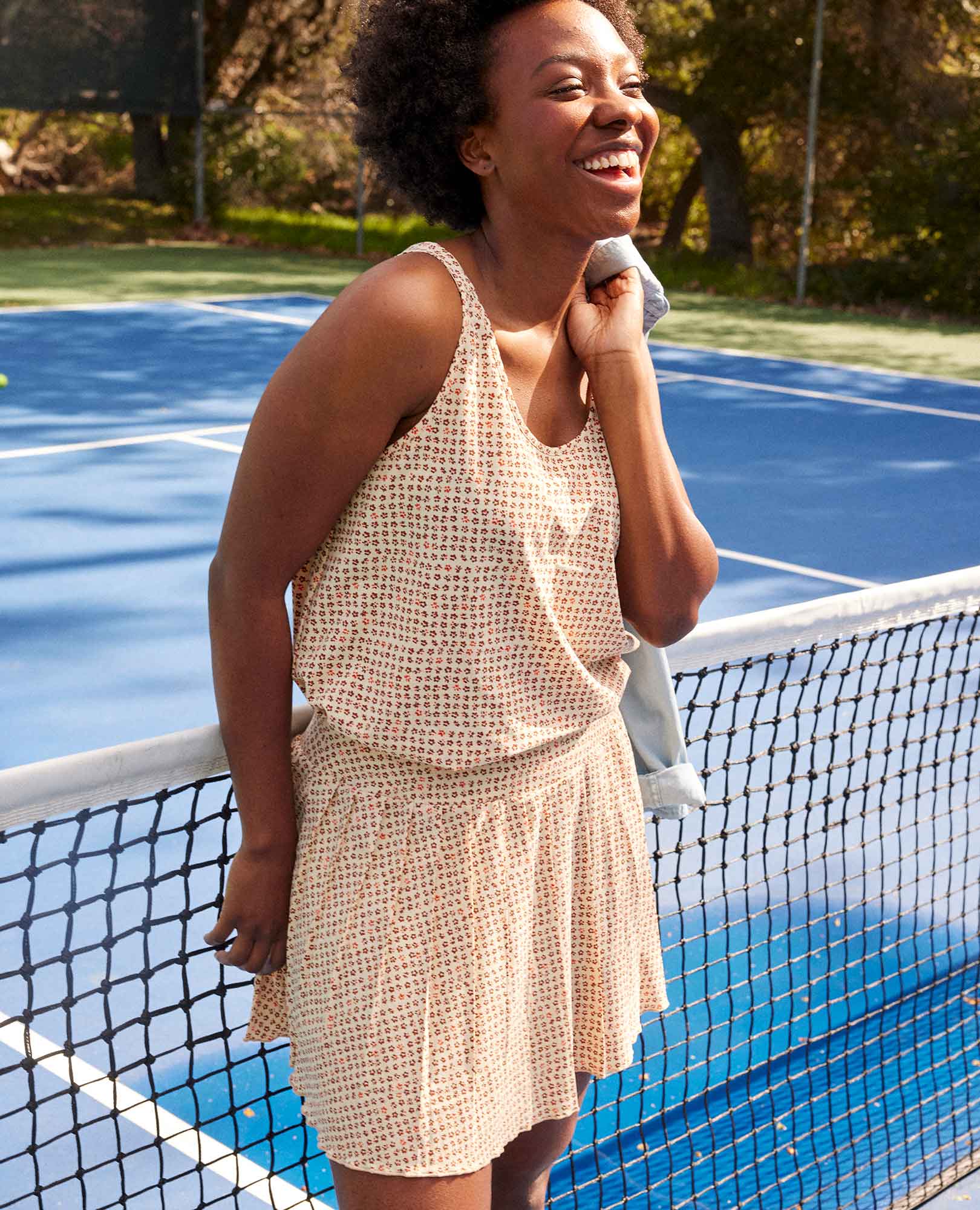 Sunkissed Pleated Skort - Coyean