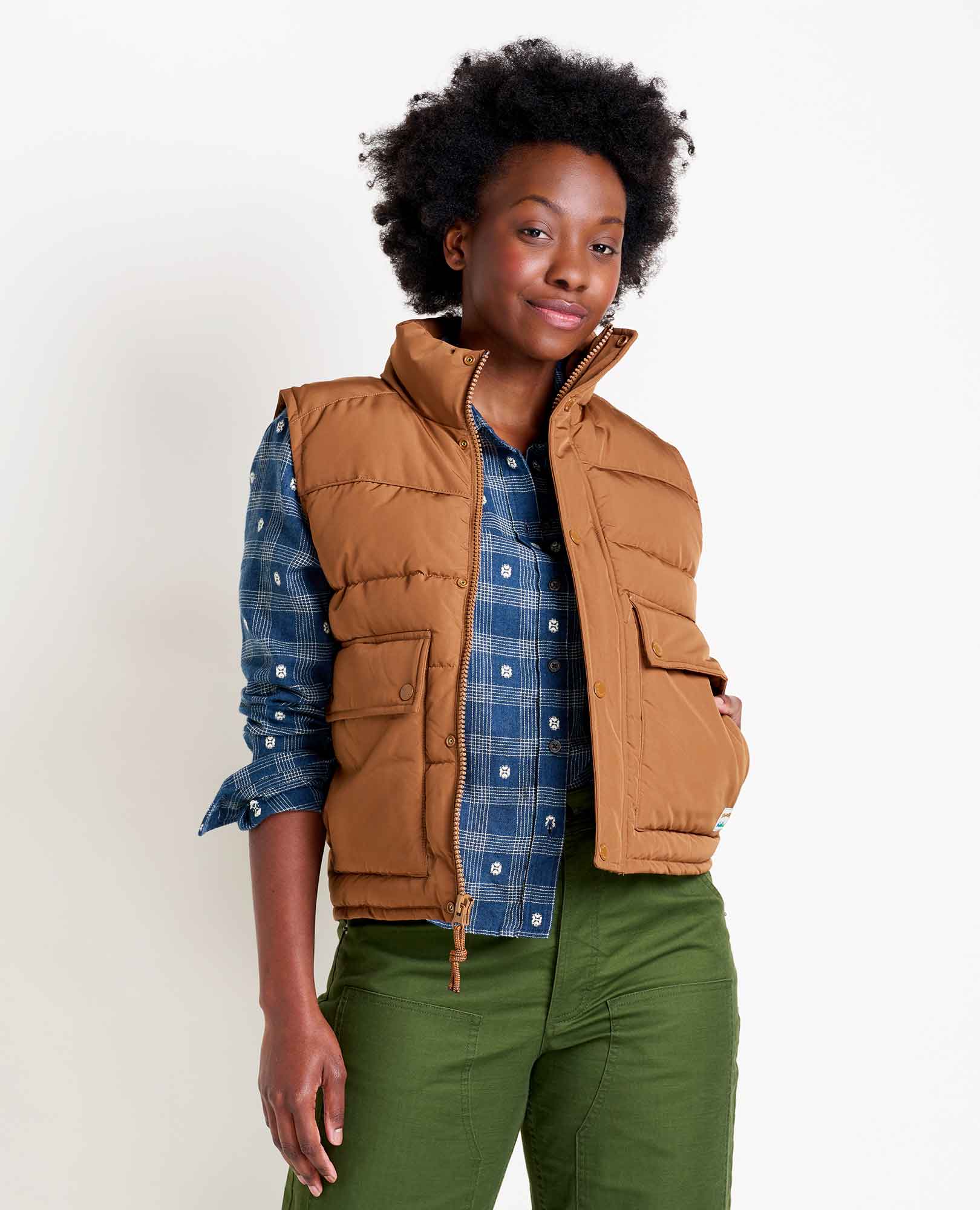 Women's Spruce Wood Vest - Coyean