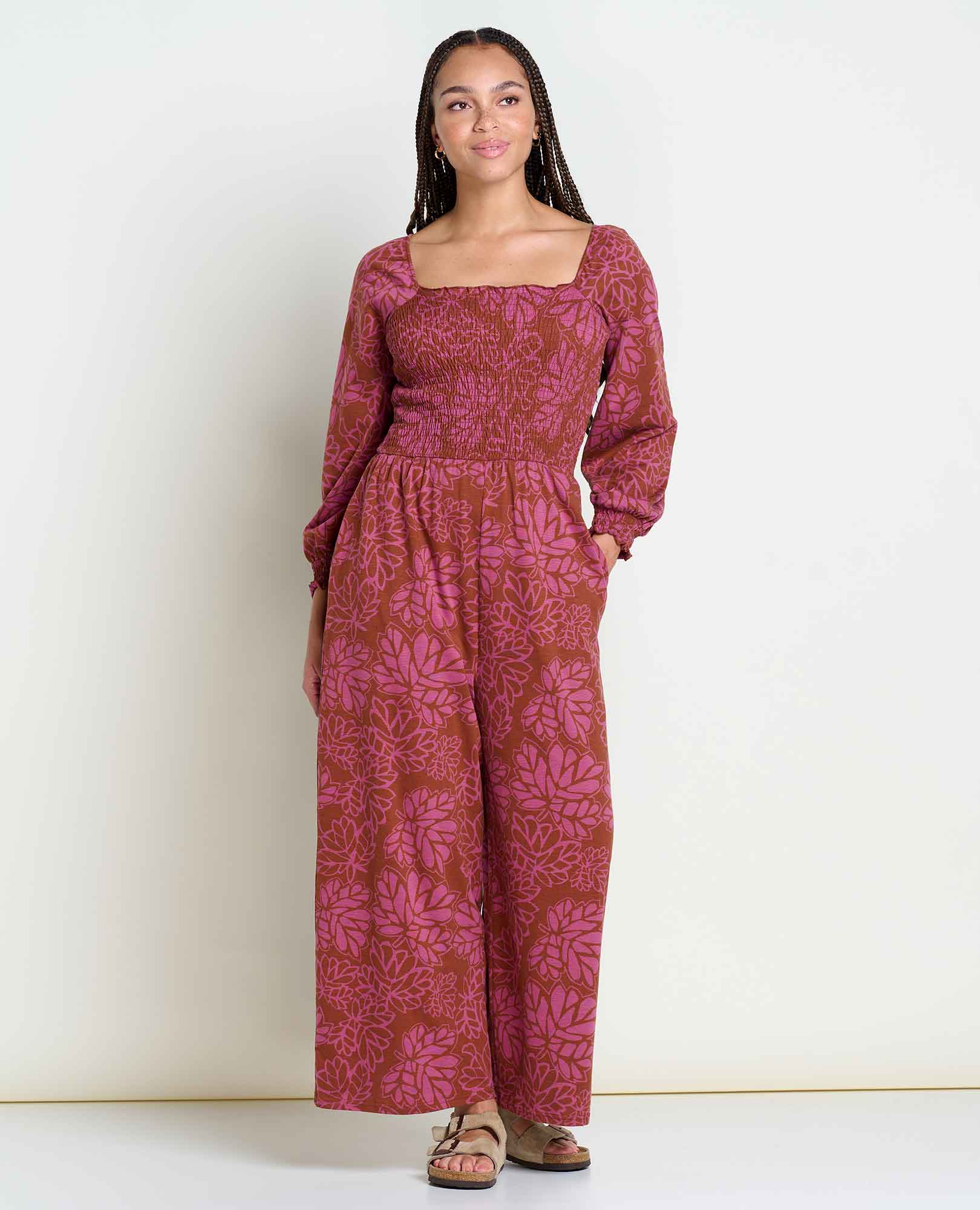 Gemina Long Sleeve Jumpsuit - Coyean