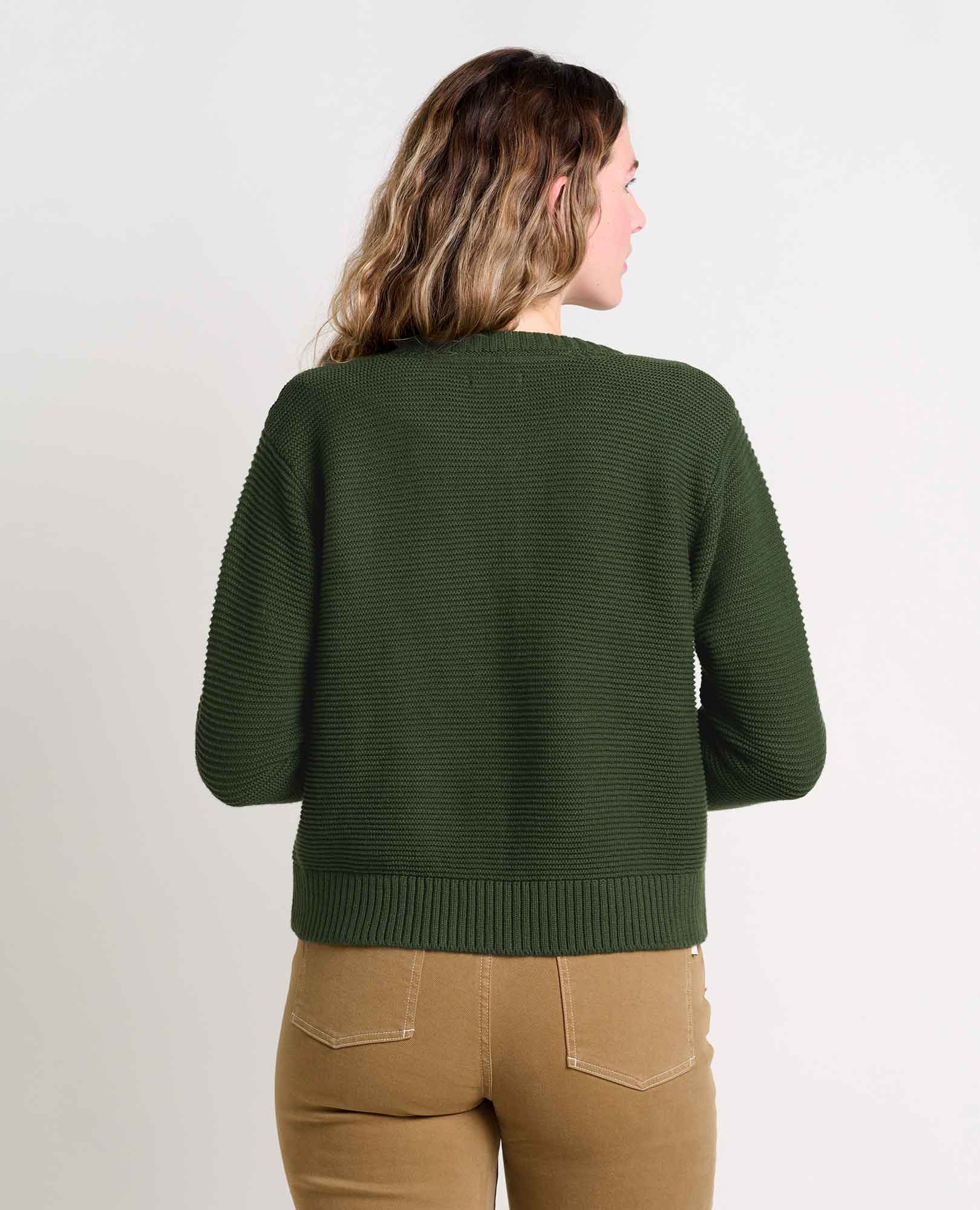 Bianca Crew Cardigan - Coyean