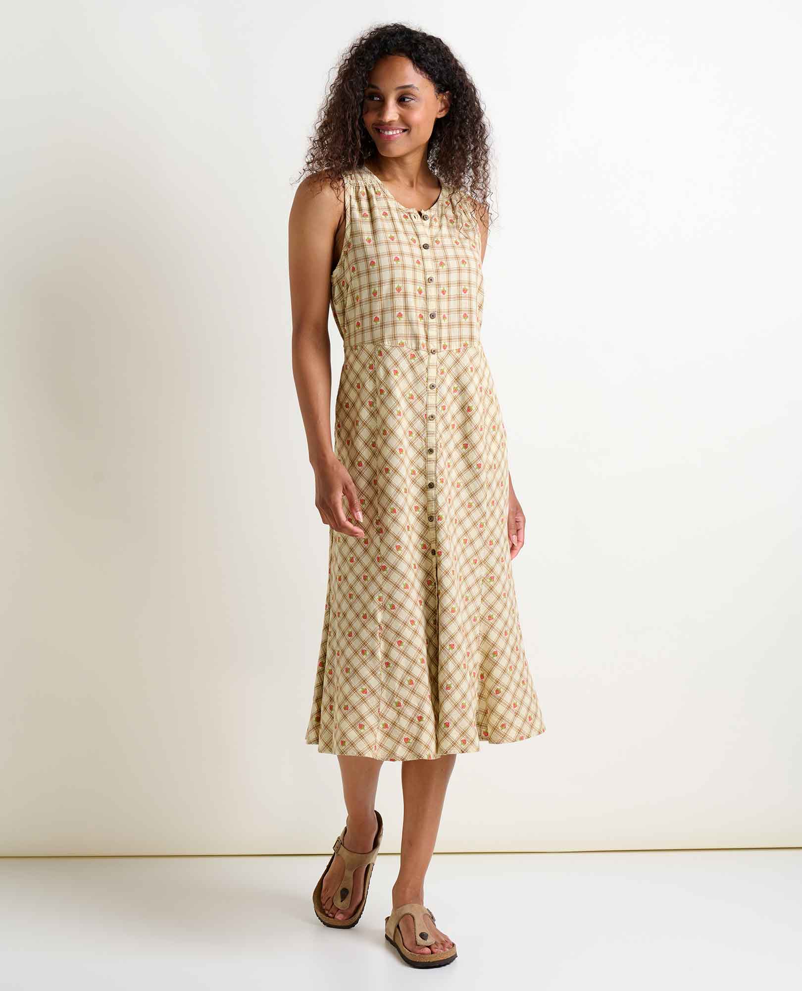 Manzana Midi Tank Dress - Coyean