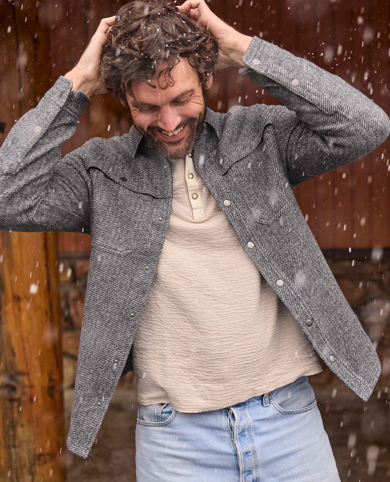 Men's Nord Reversible Henley - Coyean