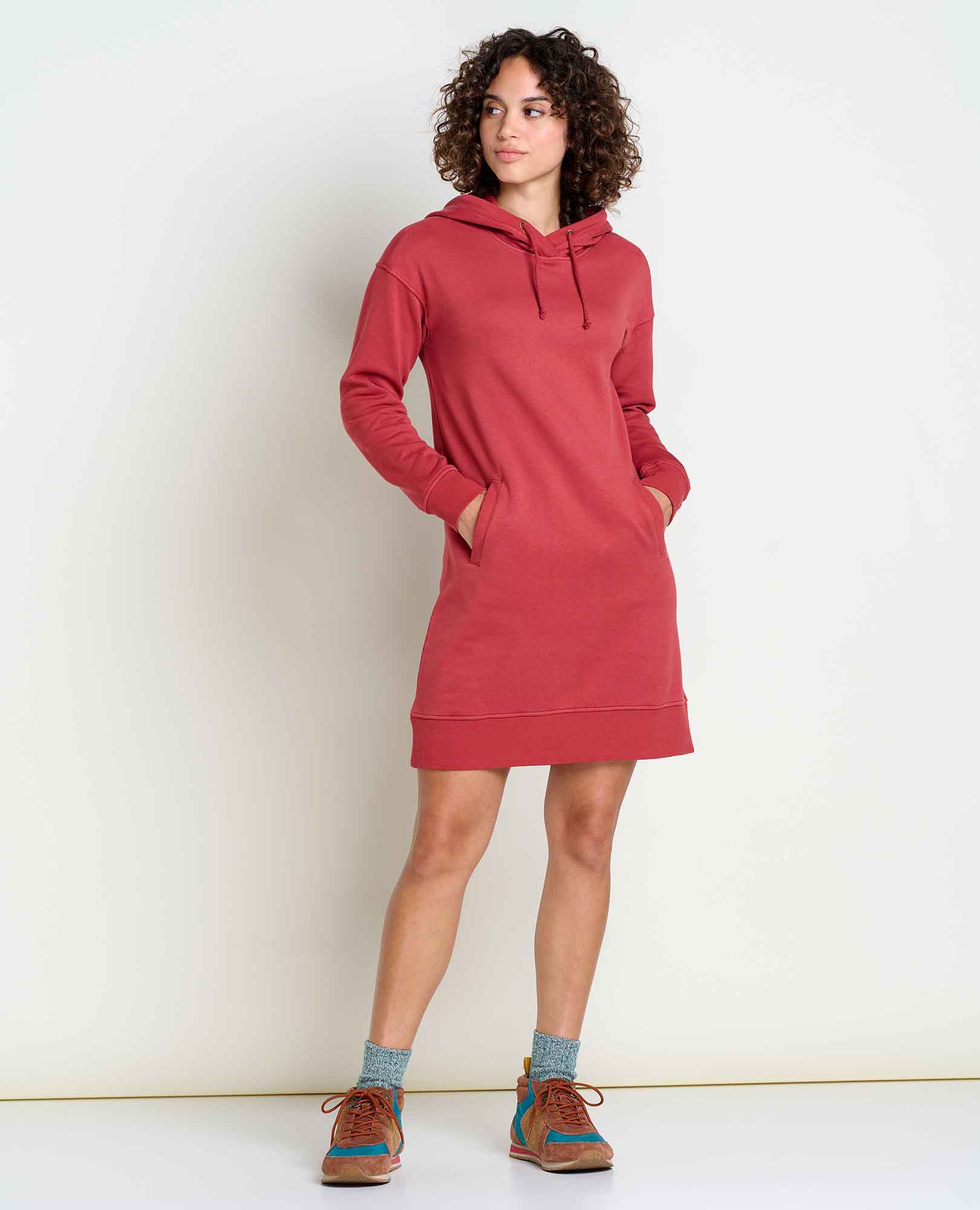 Hemp Daybreaker Hooded Dress - Coyean