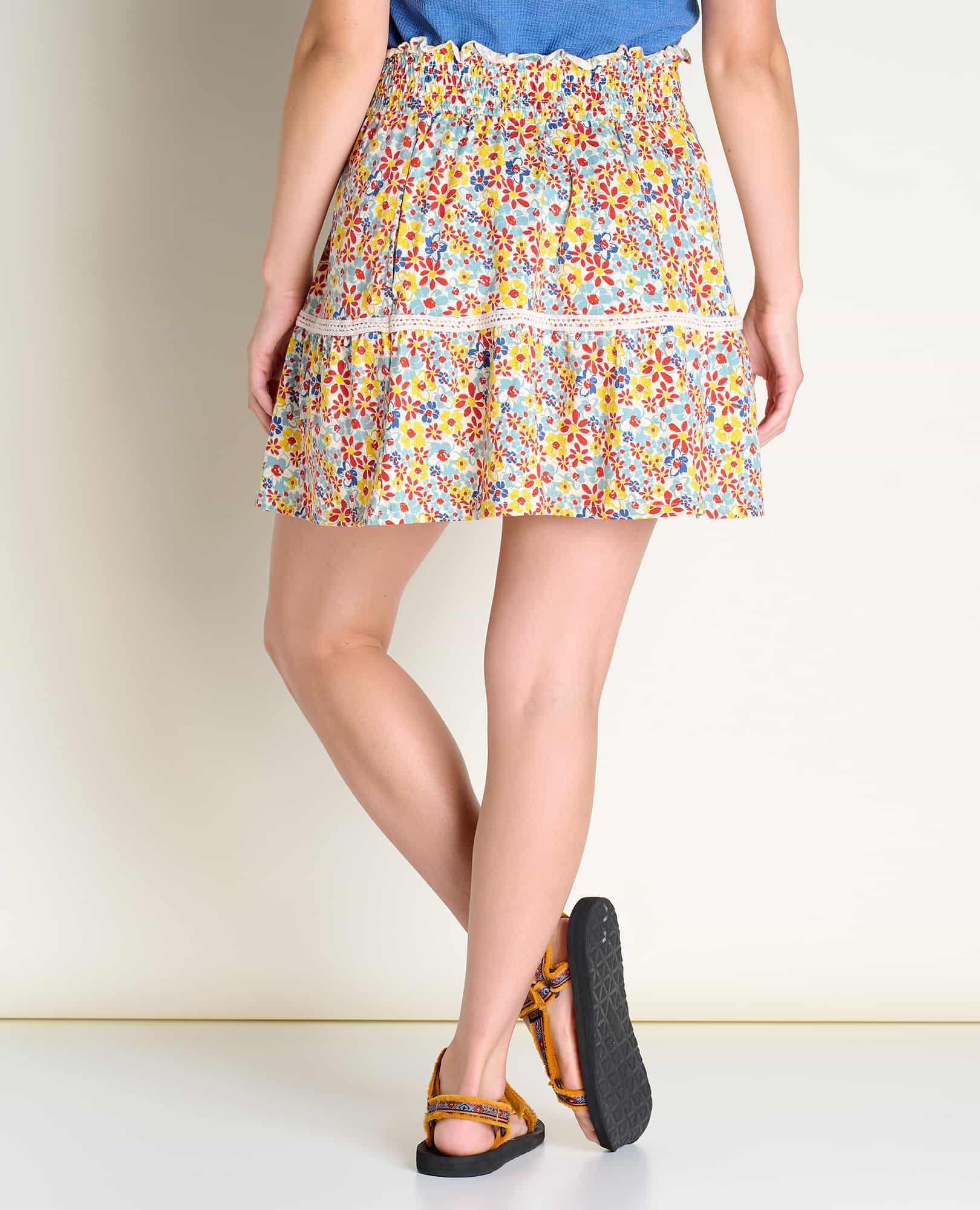 Marigold Ruffle Skirt - Coyean