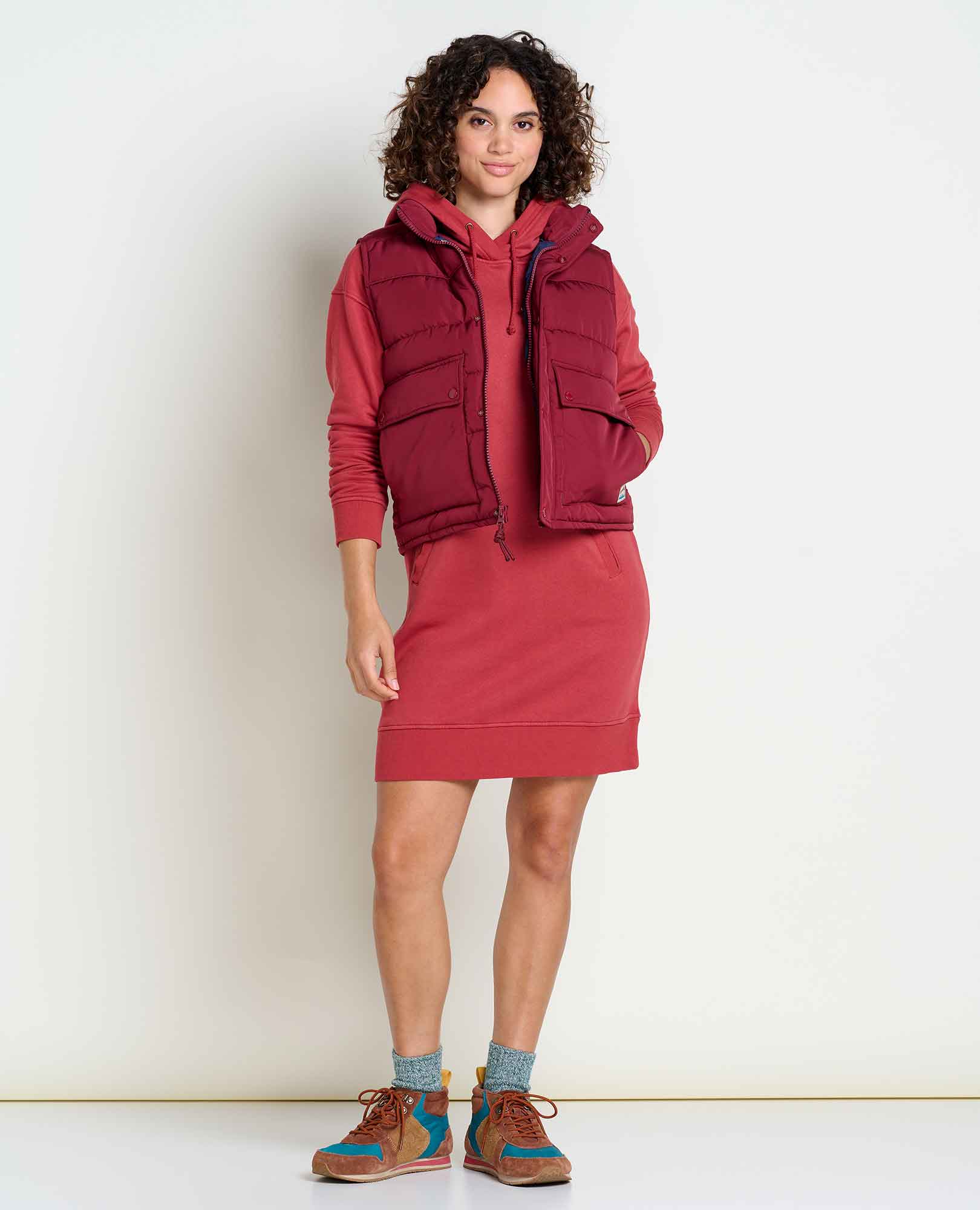 Hemp Daybreaker Hooded Dress - Coyean