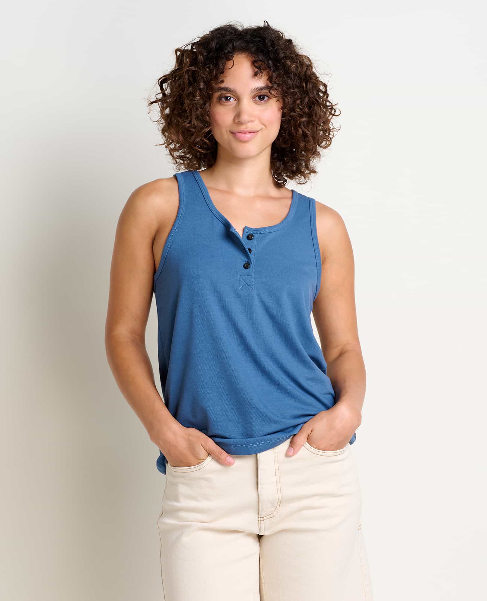 Piru Henley Tank - Coyean