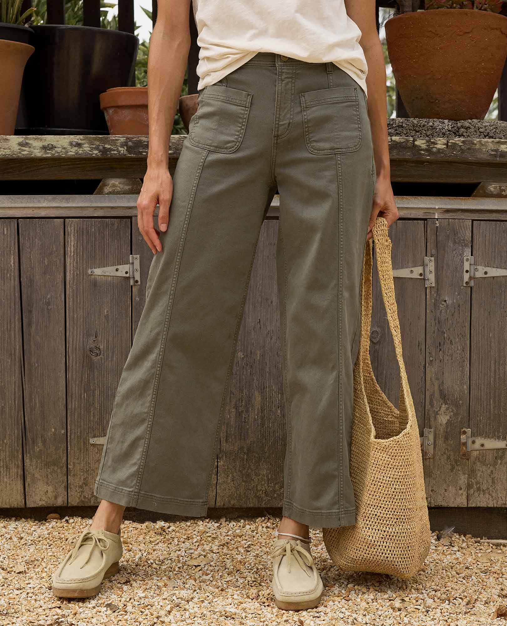 Women's Linden Canvas Pant - Coyean