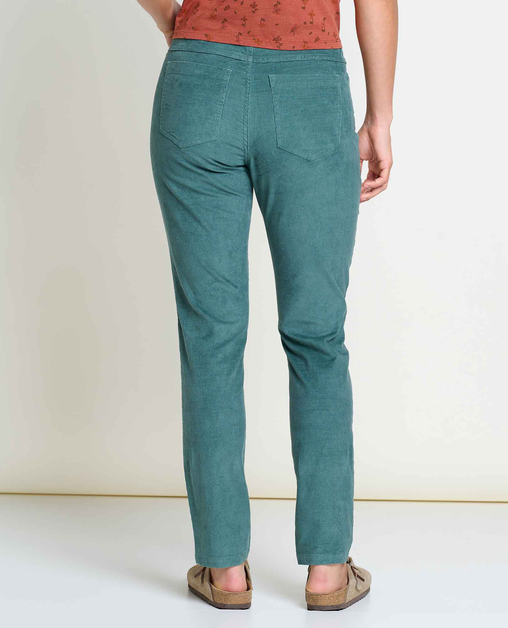 Karuna Cord 5 Pocket Skinny Pant - Coyean