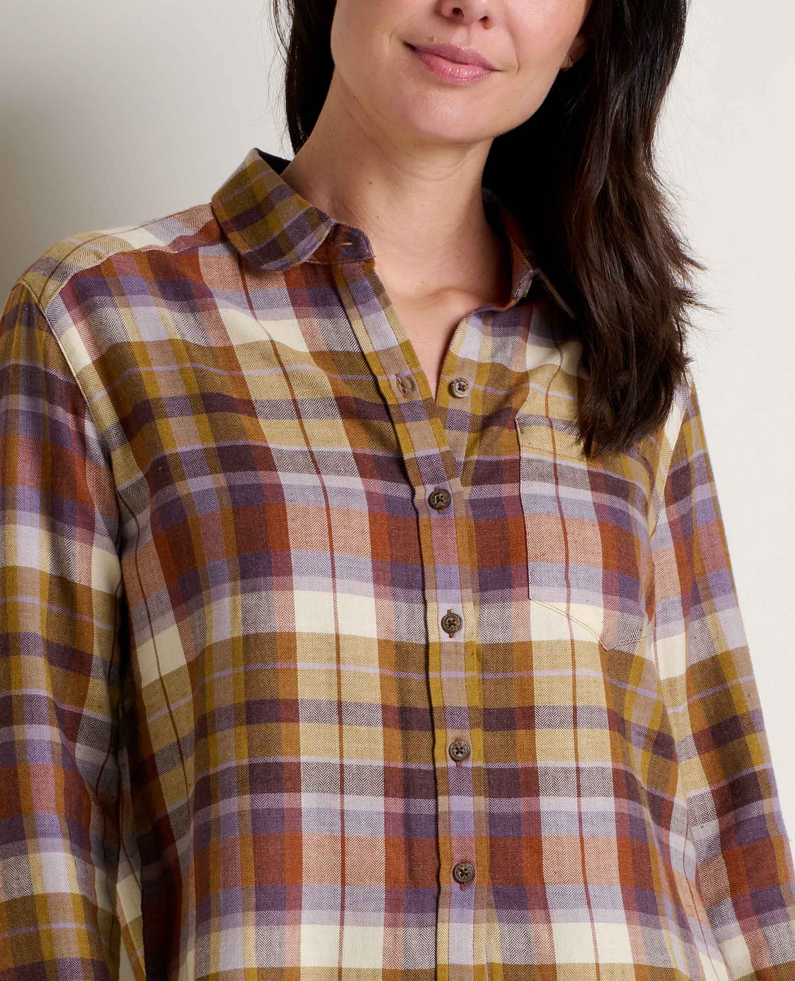 Re-Form Flannel Boxy Shirt - Coyean